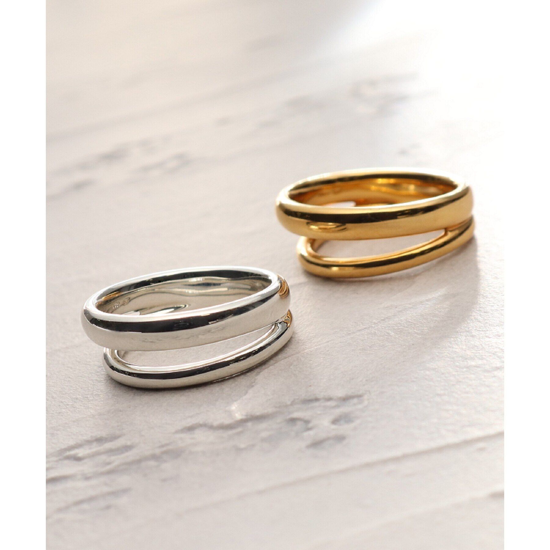 COCOSHNIK ONKITSCH「シルバー フロートリング ラウンド GP」|リング|