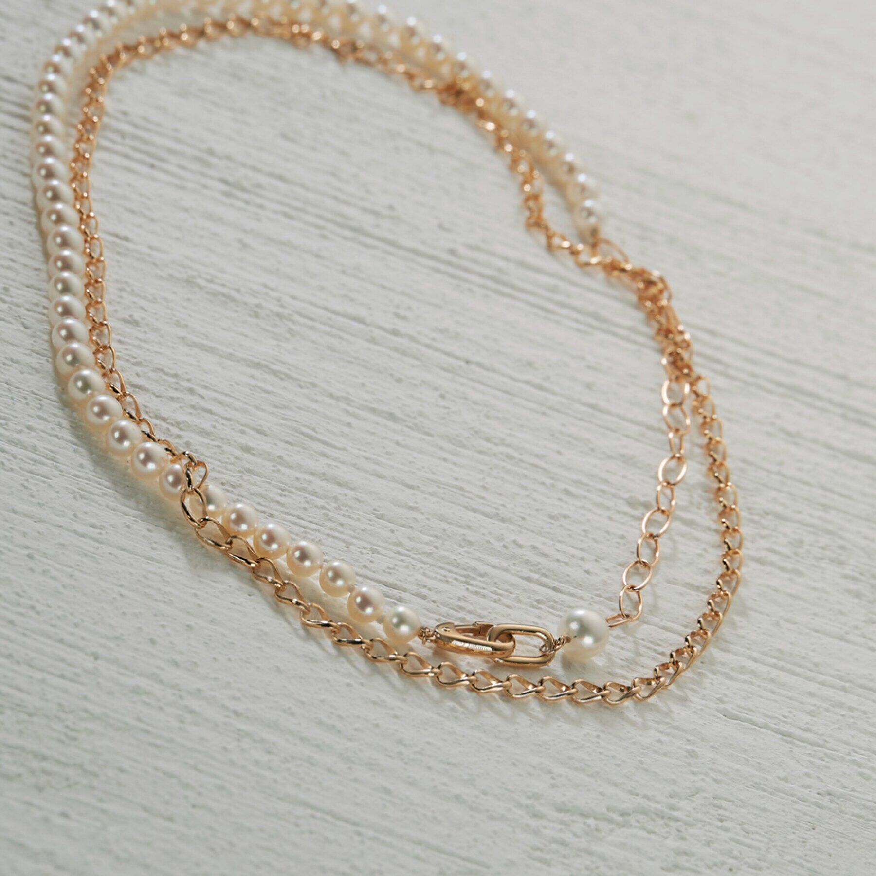 COCOSHNIK「K10アラメキヘイチェーン ネックレス」|ネックレス|