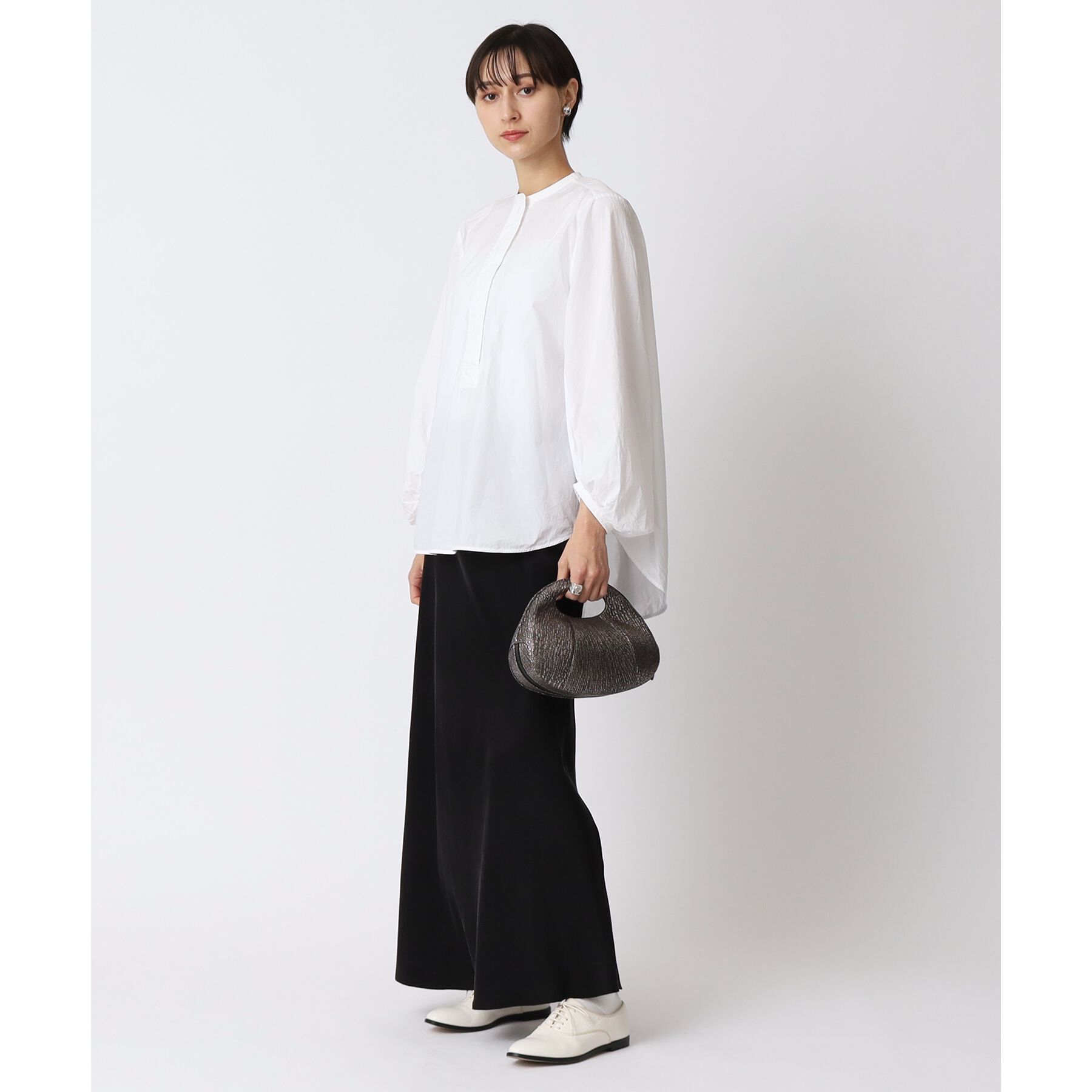 HIROKO HAYASHI「DAMASCO（ダマスコ）クロワッサンバッグM」|ハンドバッグ|