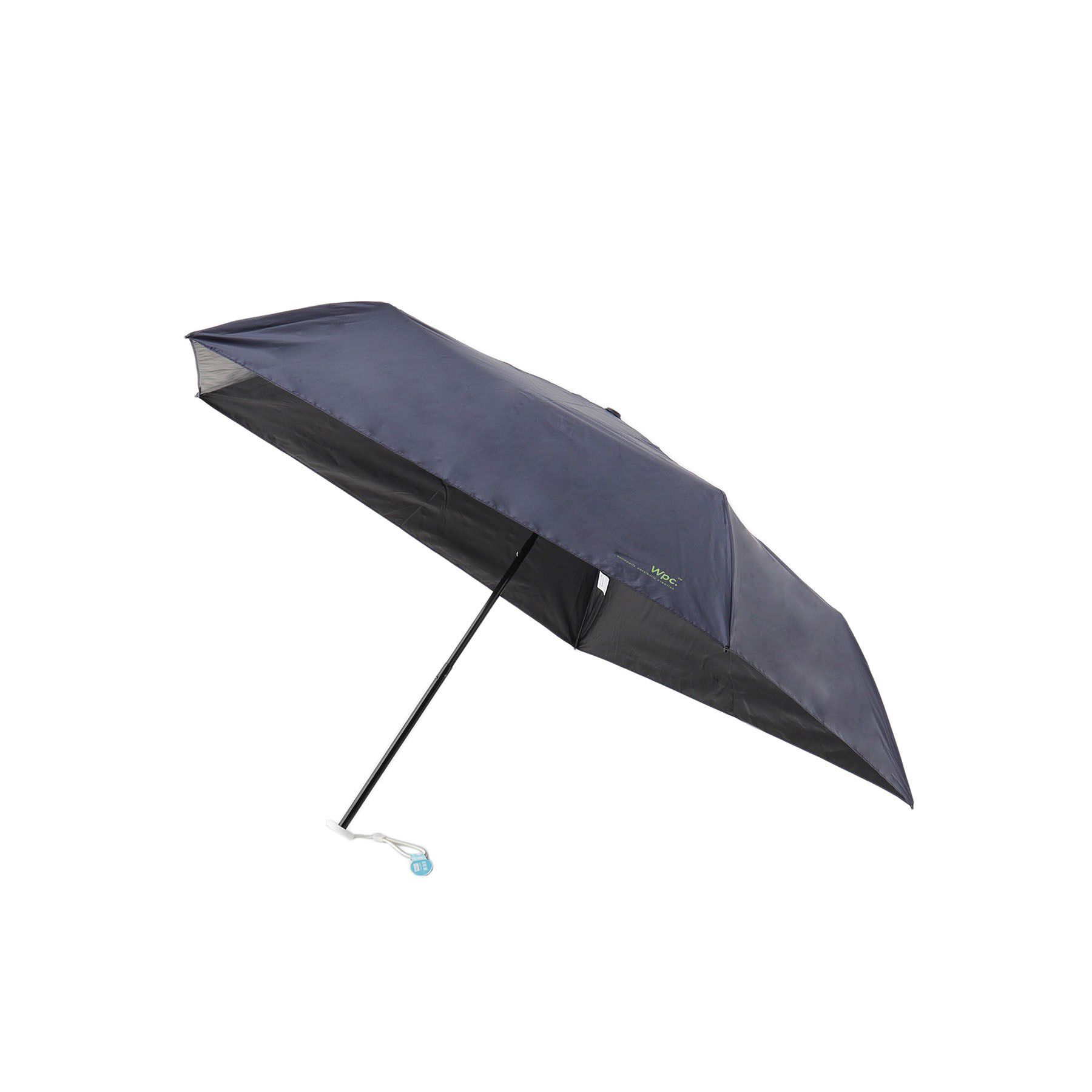 SHOO･LA･RUE「【折りたたみ傘/晴雨兼用】【Wpc．】遮光軽量ソリッド ミニ」|傘|ネイビー(094)