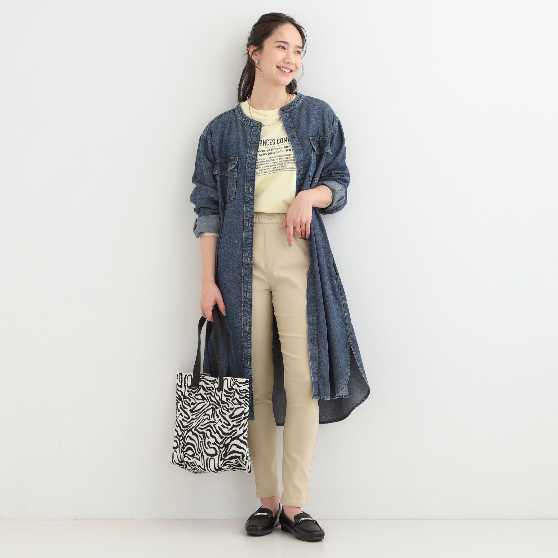 SHOO･LA･RUE「【SS-LL】レイヤードスタイルに スキニーパンツ」|その他|