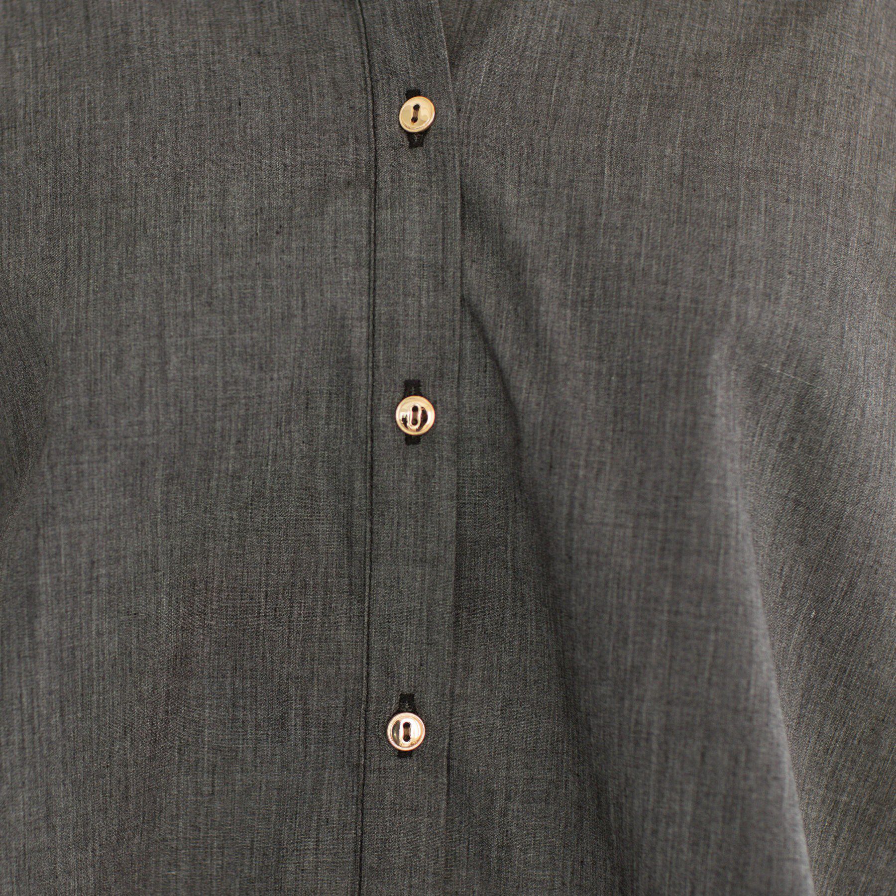 SHOO･LA･RUE「【体型カバー/洗濯機可】インせず着られる　デニムライクシャツ」|シャツ・ブラウス|