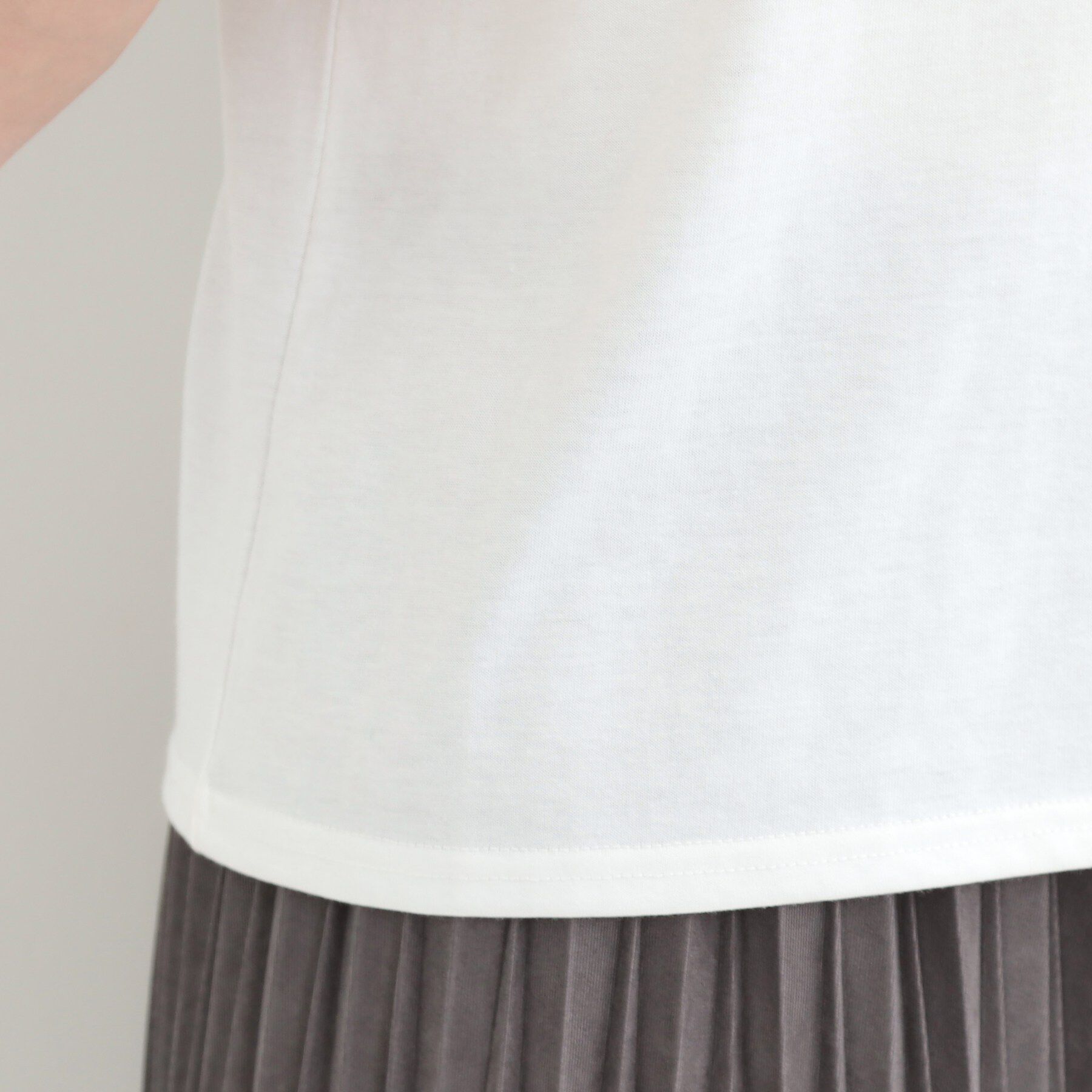 SHOO･LA･RUE「【2点セット/洗濯機可/S-LL】透かし編み柄で高級感　タンク付きドルマンニット」|その他|