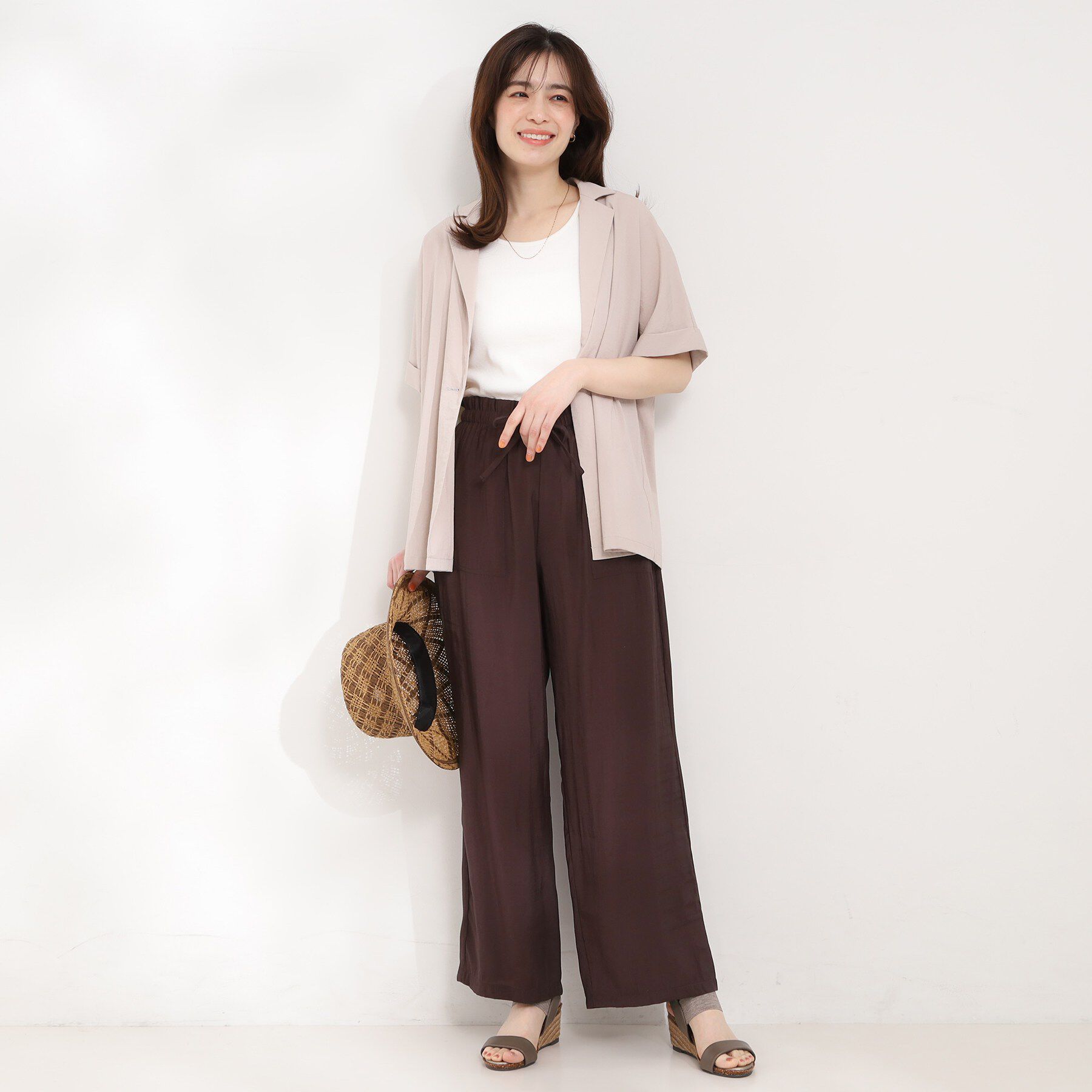 SHOO･LA･RUE「【洗濯機可/S-LL】イージーベイカーパンツ」|その他|