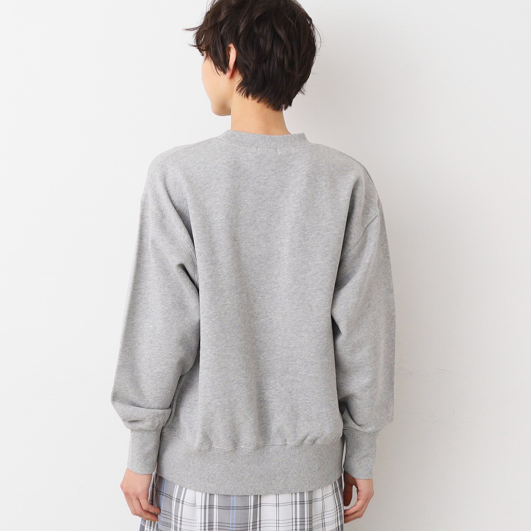 Dessin「【ユニセックス・洗える・セットアップ可能】タフティングロゴスウェット」|パーカー|