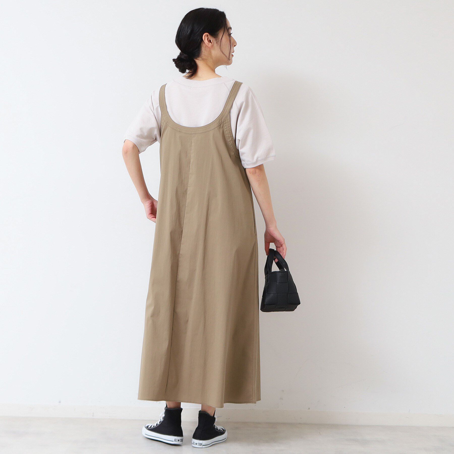 Dessin「【洗える】ベルト付きキャミワンピース」|ワンピース|