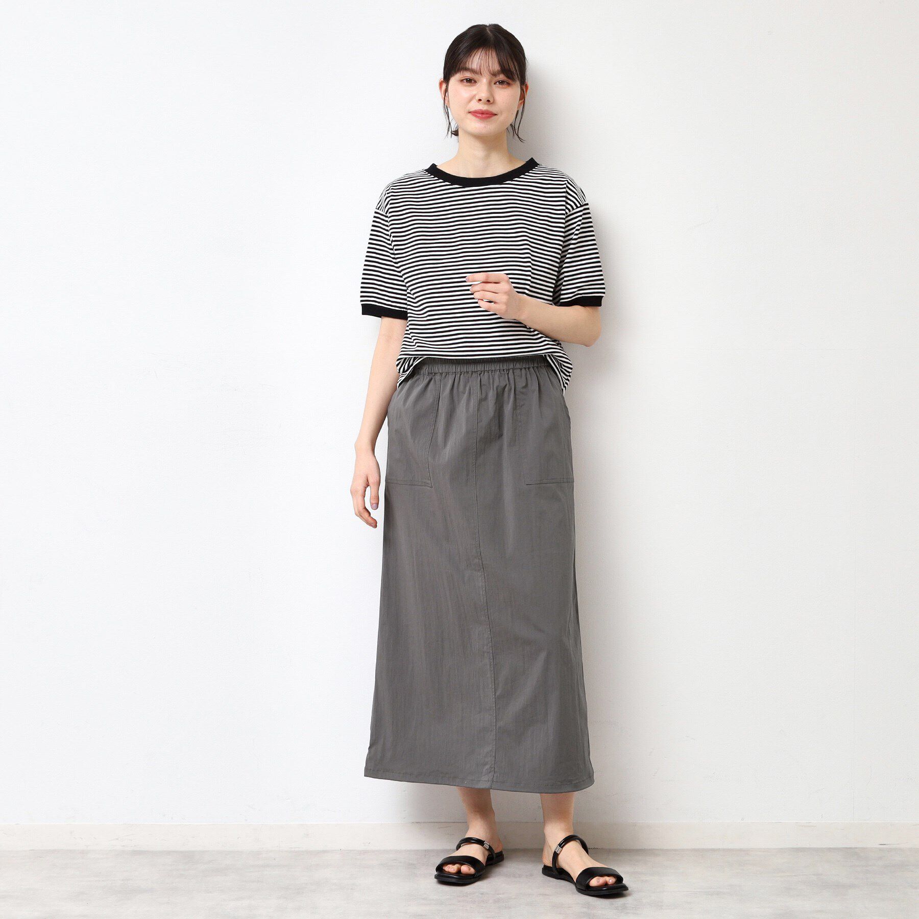 Dessin「【洗える】ドローコード付きスカート（XS～L）」|スカート|