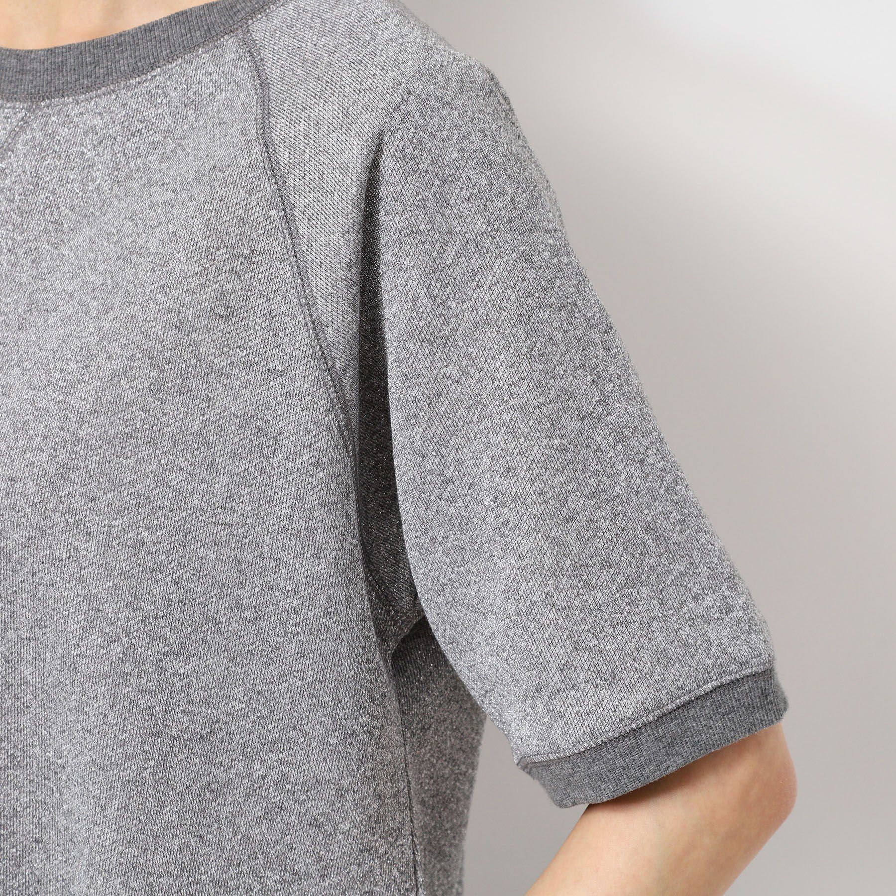 Dessin「【セットアップ可能・洗える】ラメ入り裏毛ジャージプルオーバー」|パーカー|