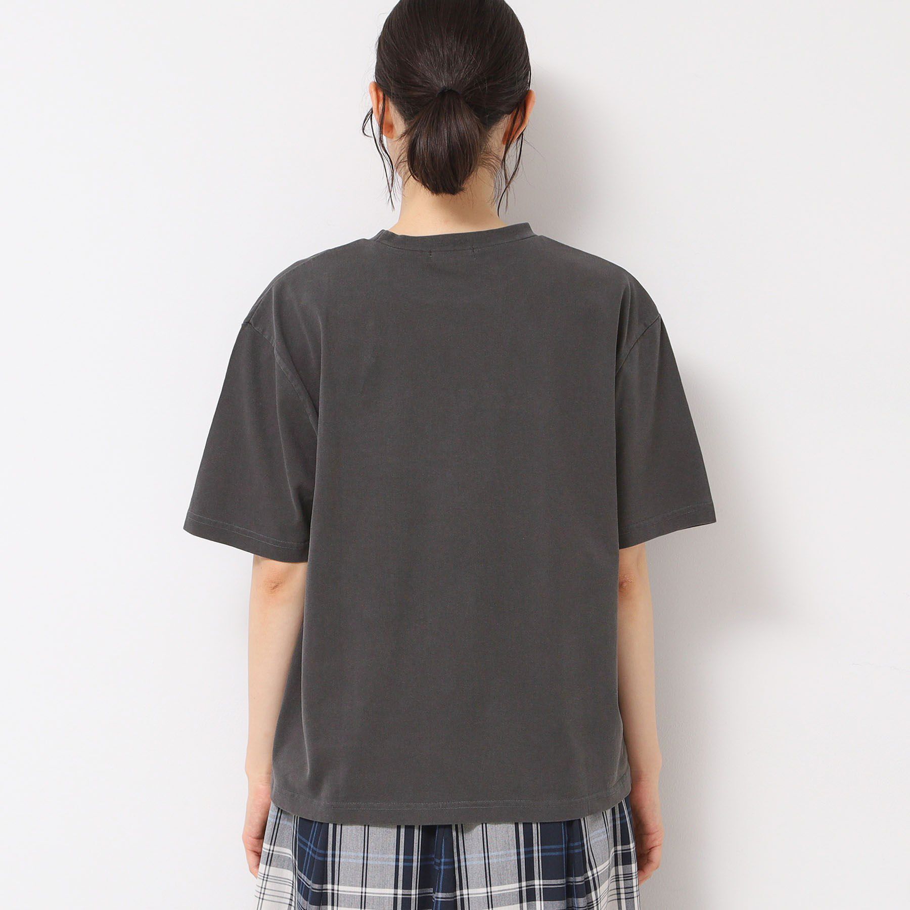 Dessin「【ユニセックス・洗える】ピグメントロゴTシャツ」|Tシャツ・カットソー|