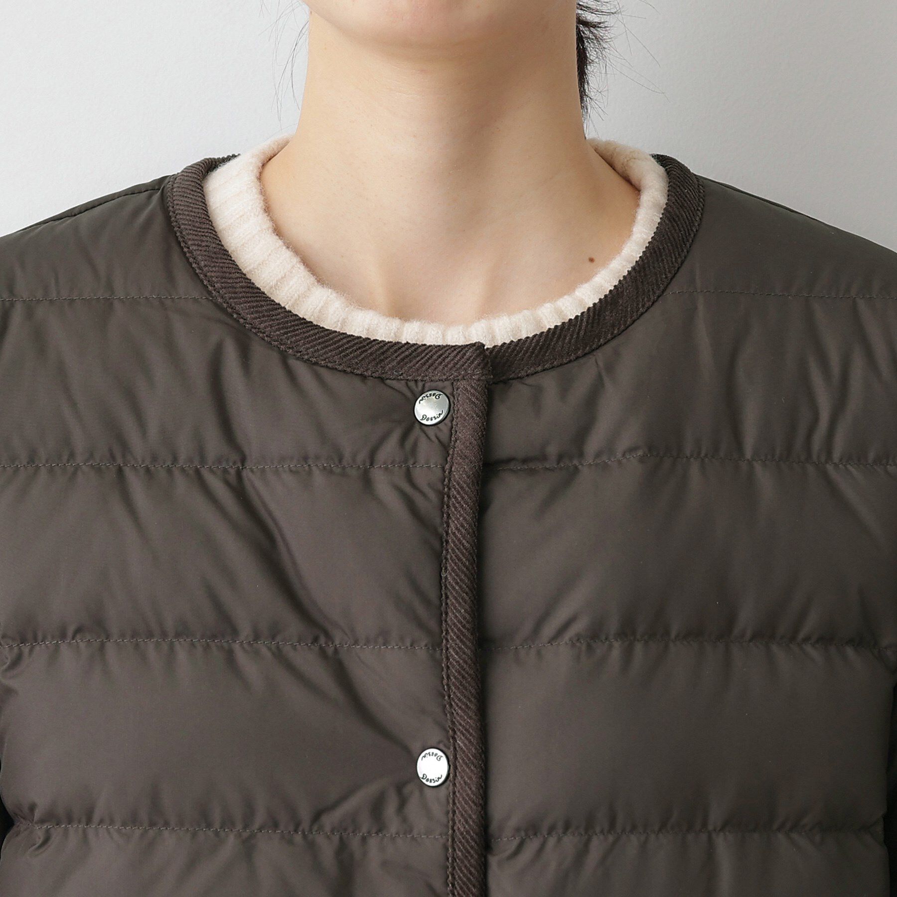 Dessin「【撥水・2WAY】ミュラーダウンコートミドル丈」|ダウン|