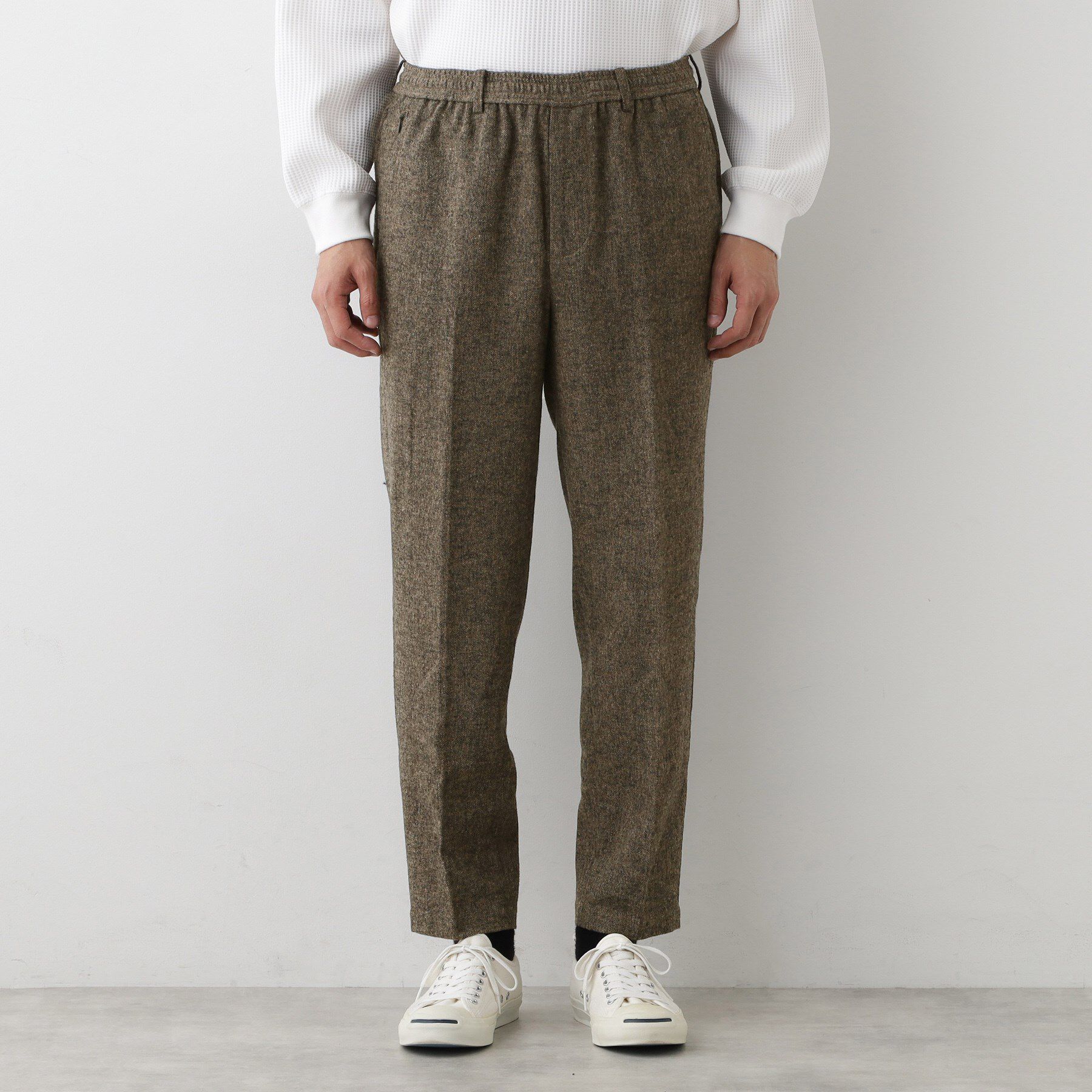 Dessin「【ウエストゴム/洗える】ツイードパンツ」|その他|