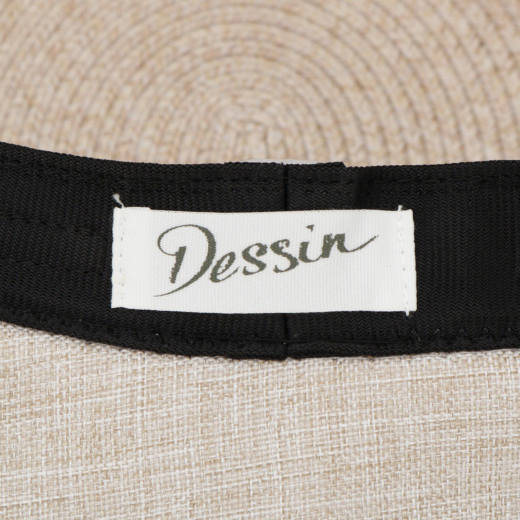 Dessin「【UVカット/洗える】ブレードコンビハット」|ハット|