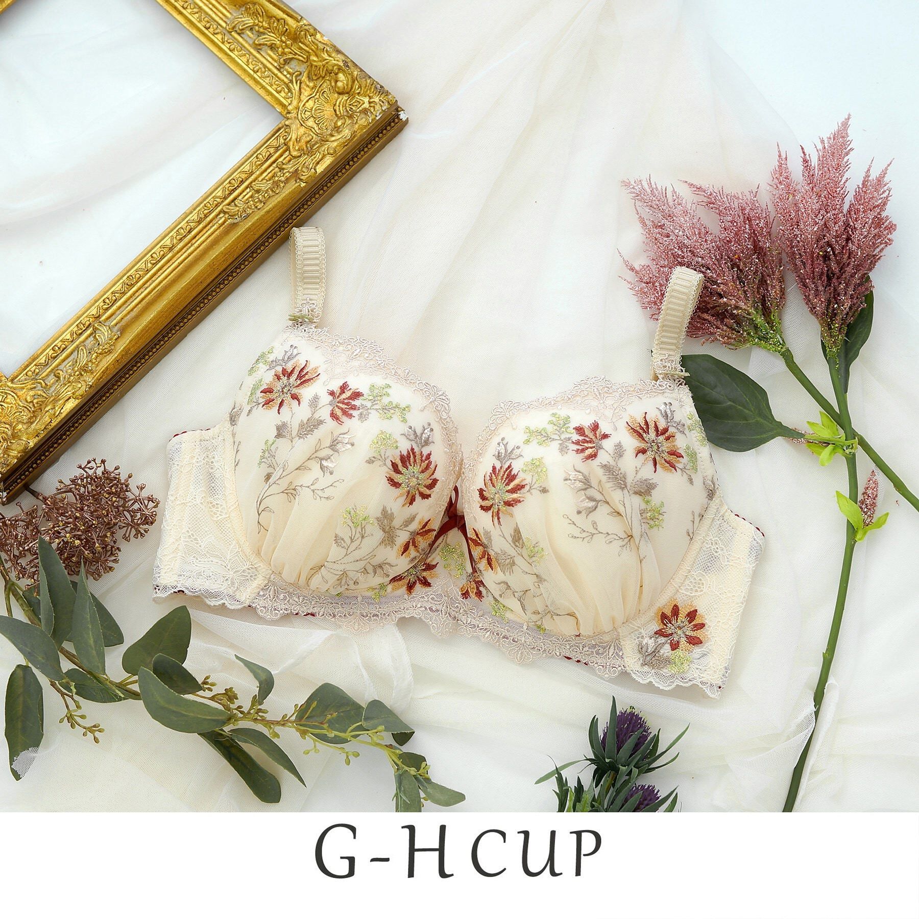 Risa Magli「フレデリカ ブラジャー」|インナー|ベージュ(052)