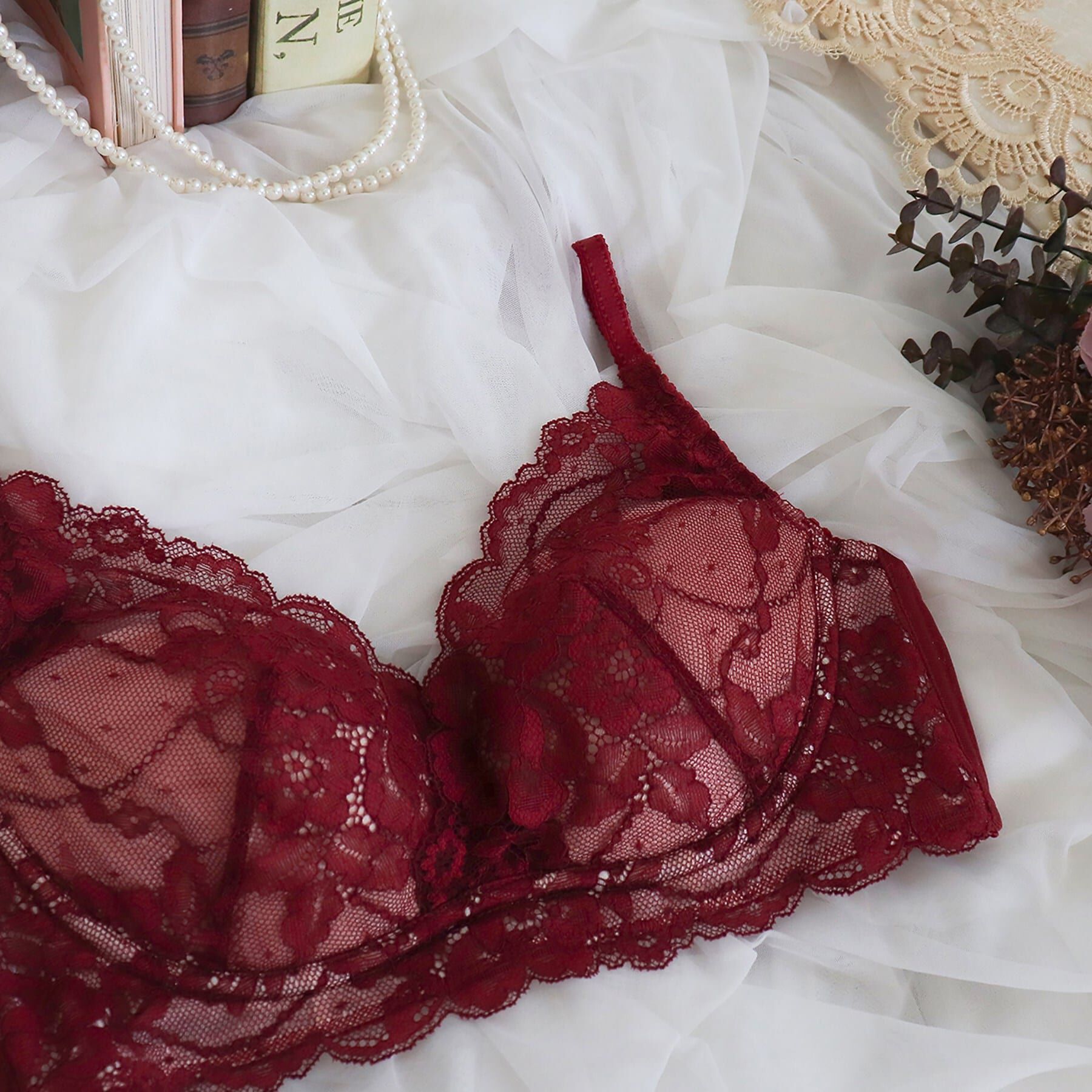 Risa Magli「ノーラ ナチュラルアレンジブラ（M-L）」|インナー|