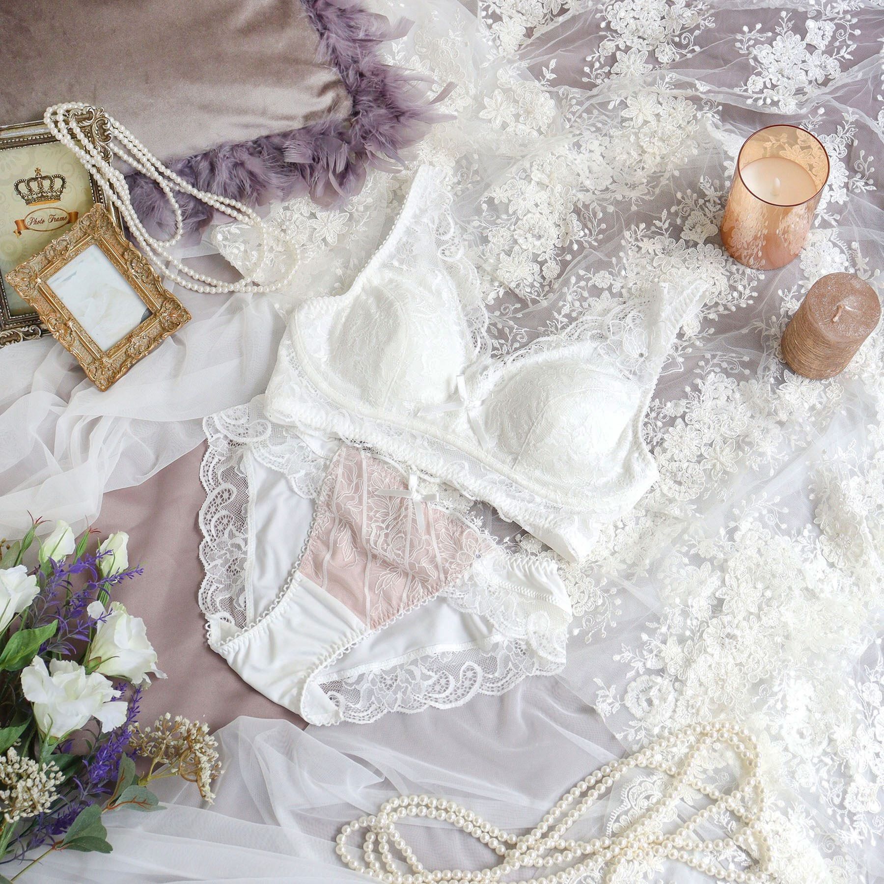 Risa Magli「ジョセリン おやすみブラ（LL）」|インナー|