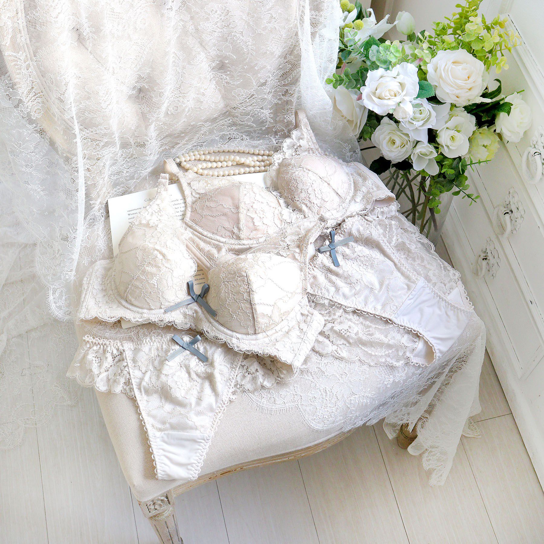 Risa Magli「ノーラ ブラジャー（E-F）＜スウィートリッチ＞」|インナー|