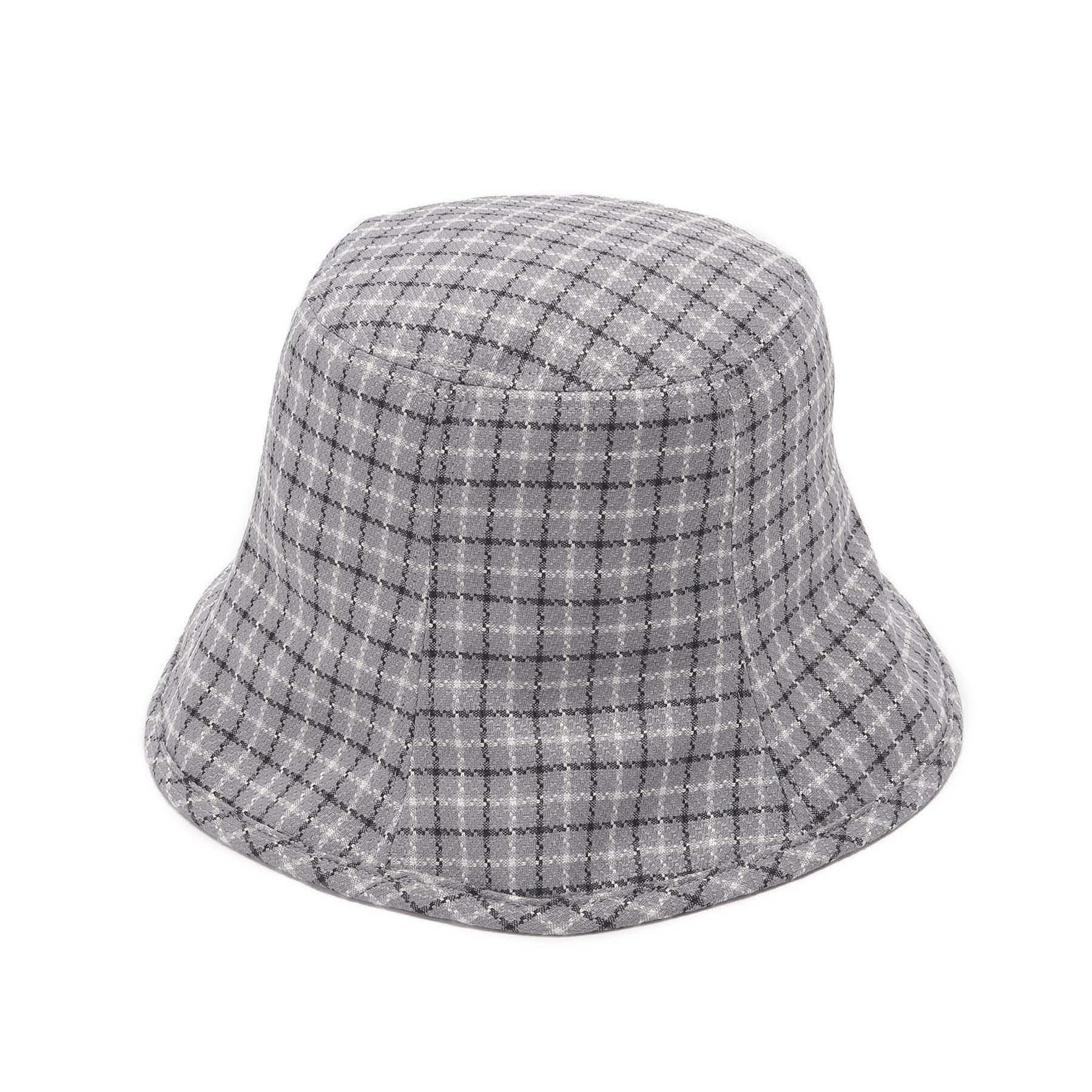 ITS&rsquo;DEMO「【サイズ調整可／手洗い可】サマーチェックチューリップハット」|ハット|