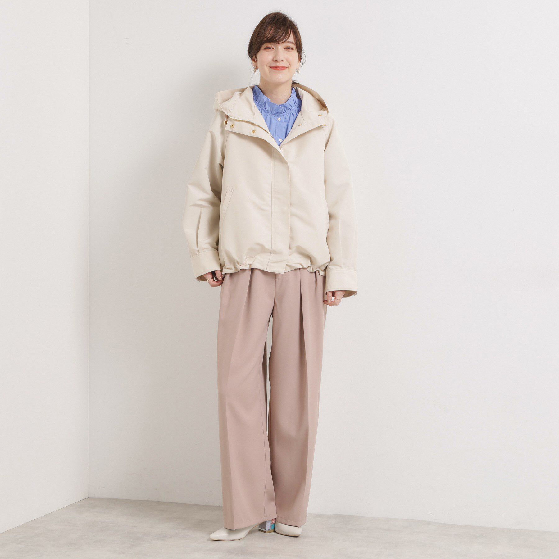 ITS&rsquo;DEMO「【撥水／花粉防止／手洗い可】キルトライナー付きマウンテンパーカー」|ブルゾン・スタジャン|