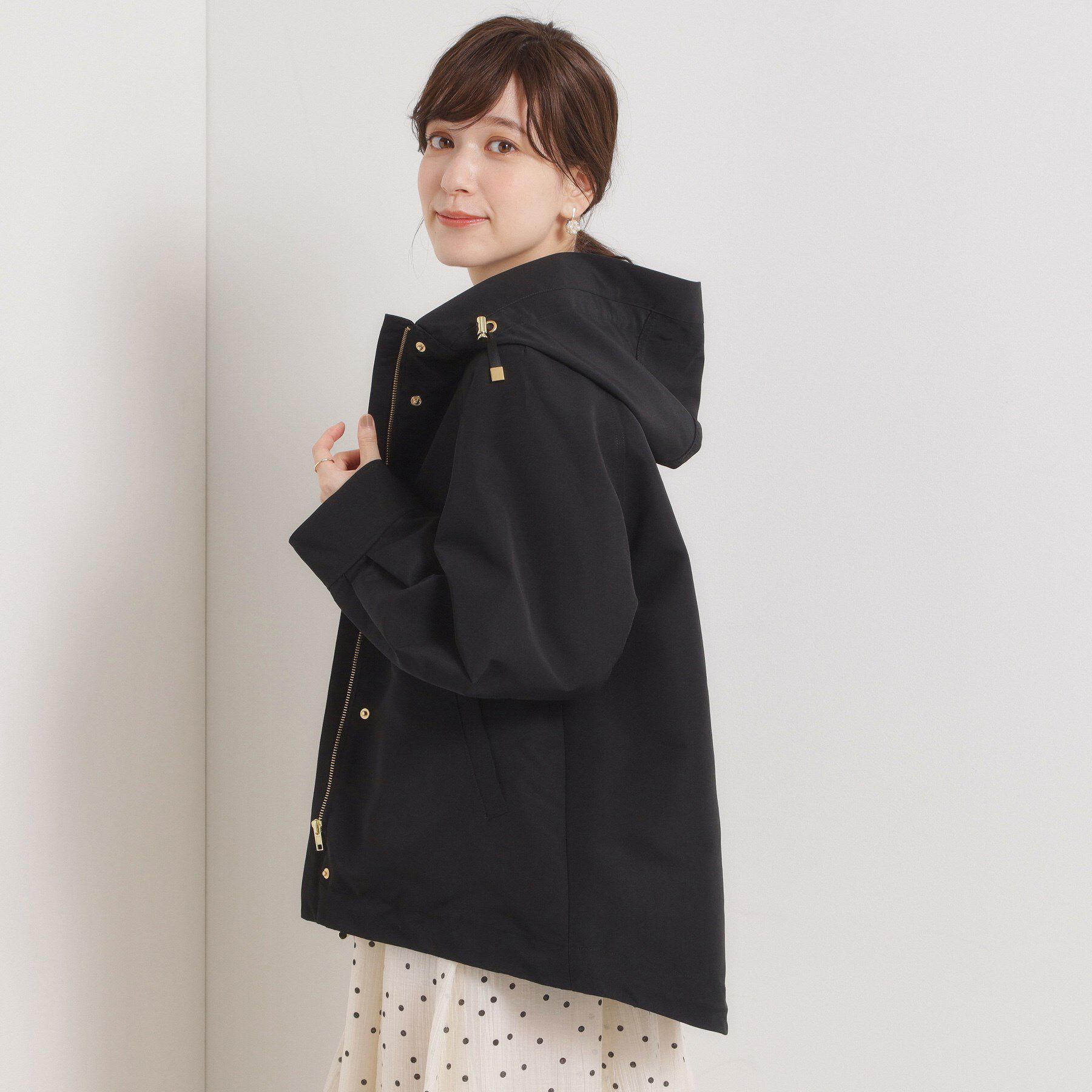 ITS&rsquo;DEMO「【撥水／花粉防止／手洗い可】キルトライナー付きマウンテンパーカー」|ブルゾン・スタジャン|