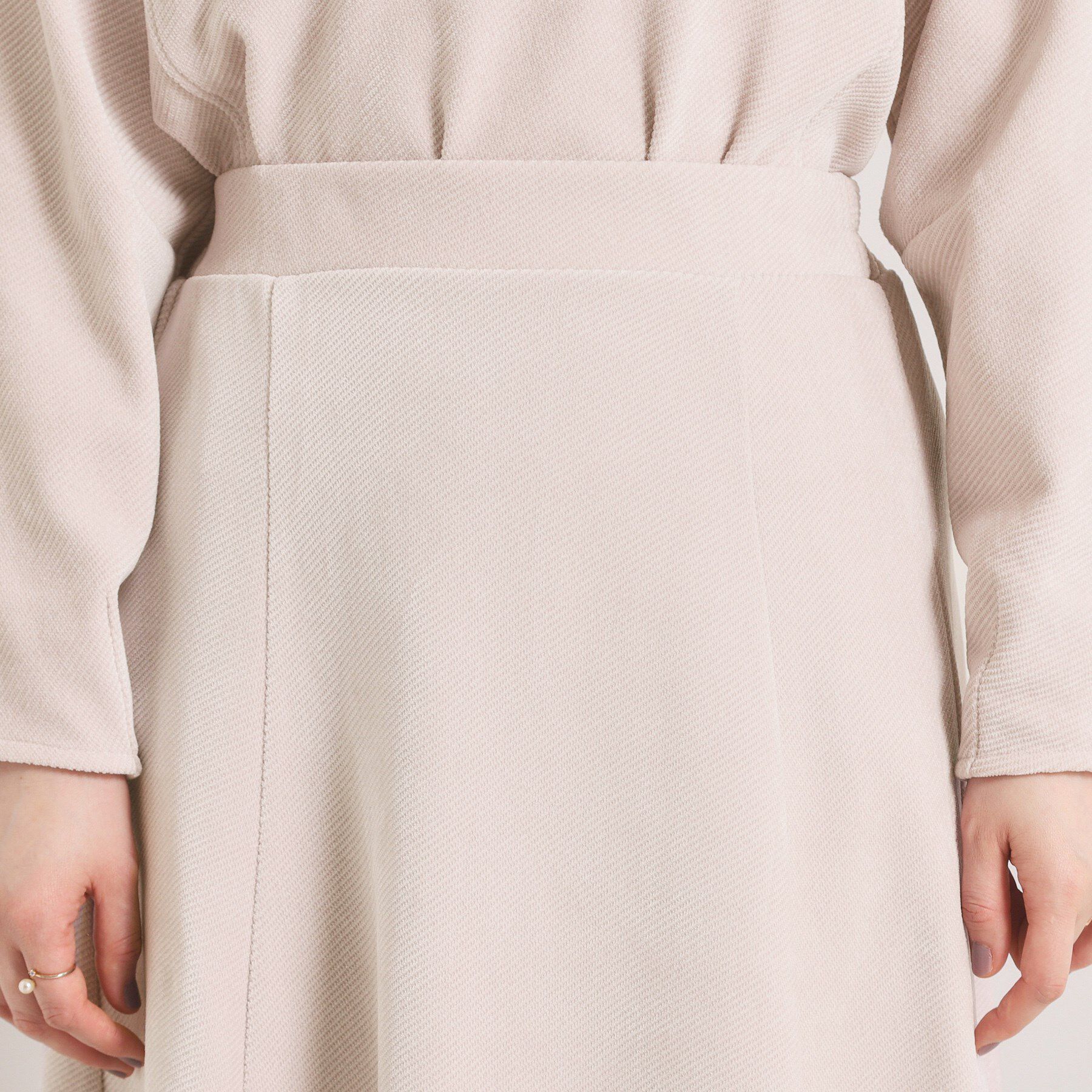 ITS&rsquo;DEMO「【手洗い可／セットアップ可】カットツイルスカート」|スカート|