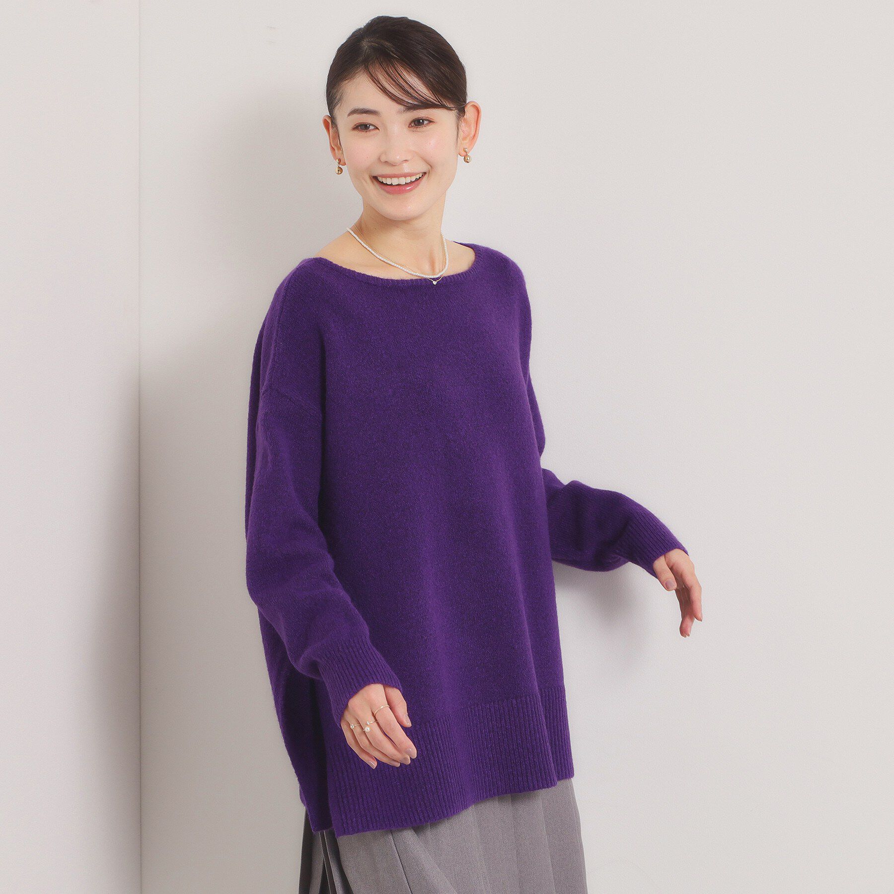 ITS&rsquo;DEMO「【手洗い可】ビッグシルエットニット」|ニット・セーター|