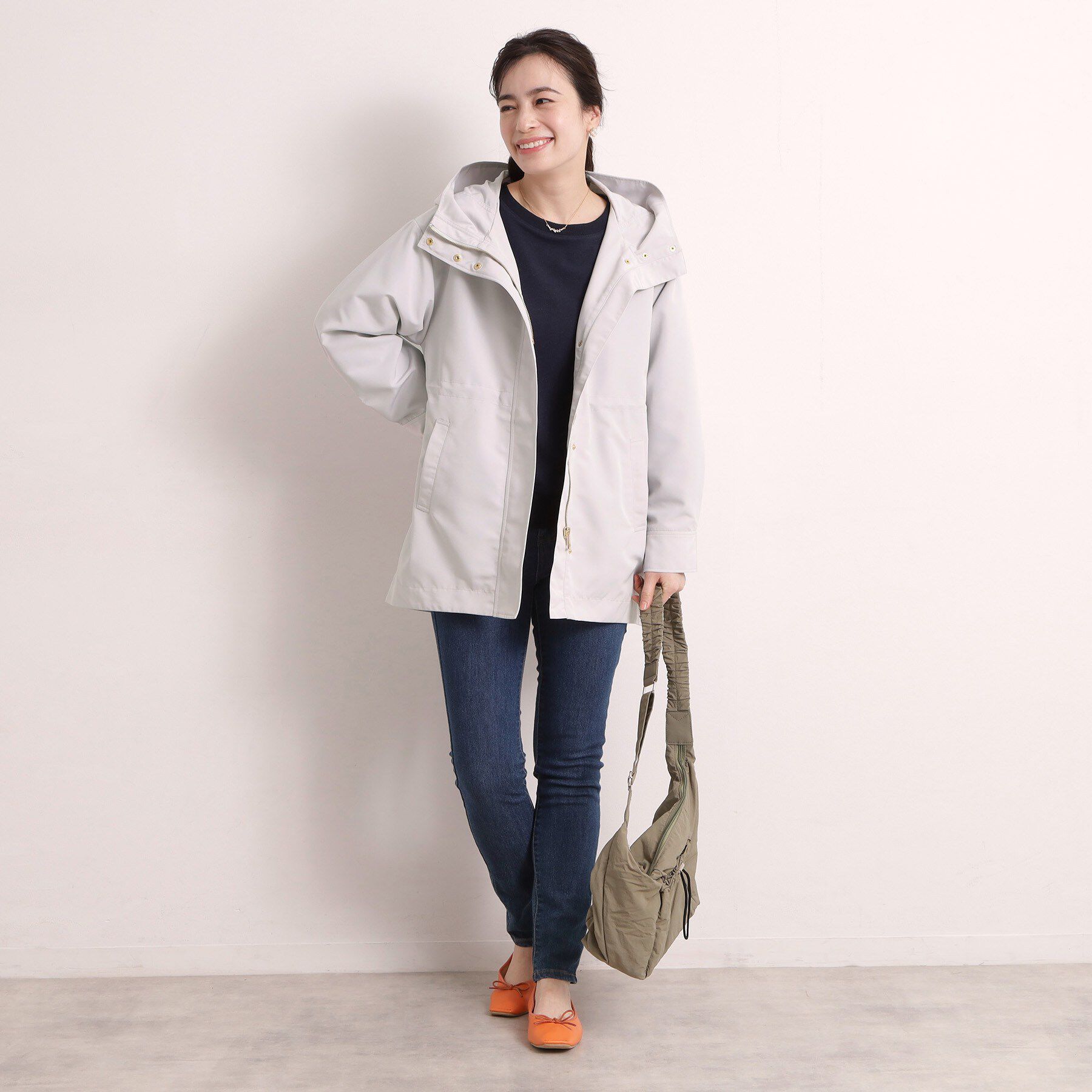 ITS&rsquo;DEMO「【撥水・花粉防止／手洗い可】ミディアム丈マウンテンパーカー」|その他|