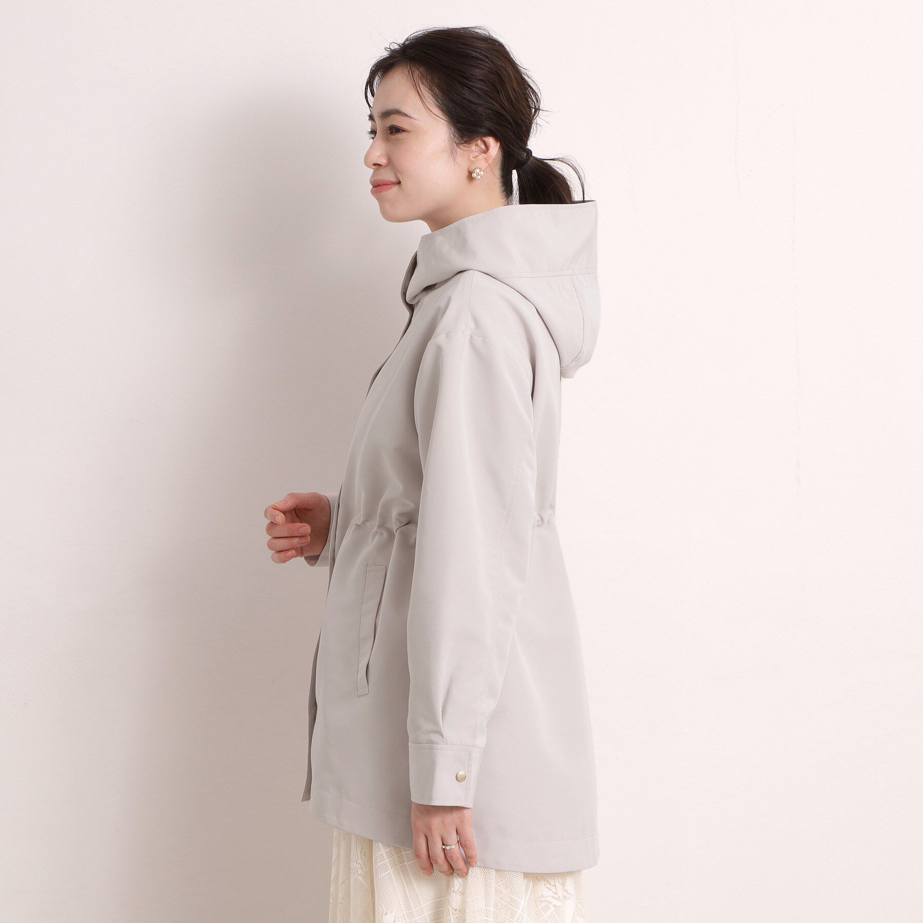 ITS&rsquo;DEMO「【撥水・花粉防止／手洗い可】ミディアム丈マウンテンパーカー」|その他|