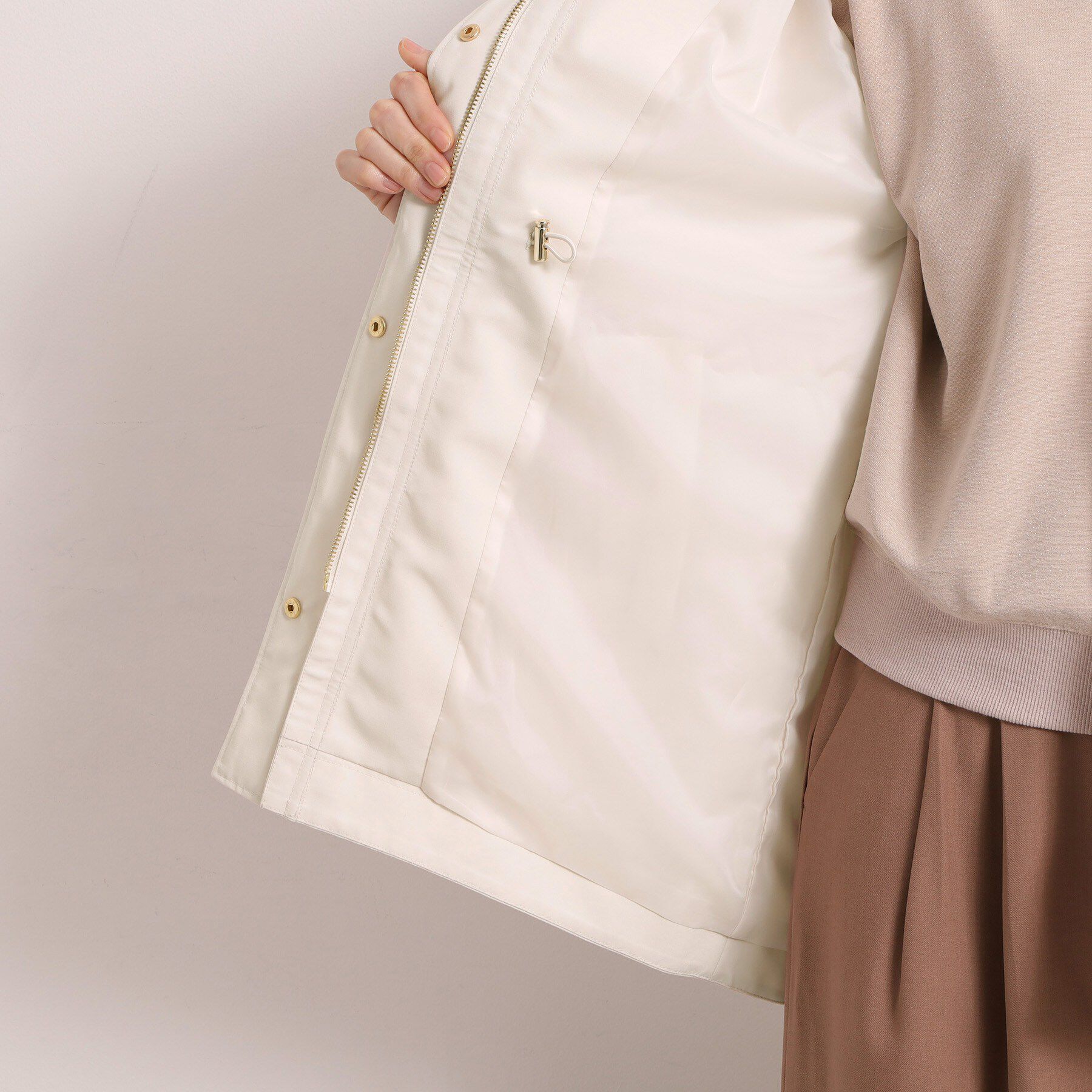 ITS&rsquo;DEMO「【撥水・花粉防止／手洗い可】ミディアム丈マウンテンパーカー」|その他|