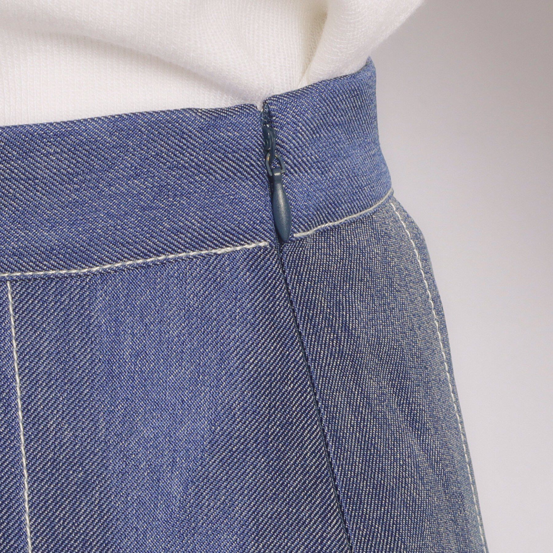 ITS&rsquo;DEMO「【洗濯機OK】デニム風スカート」|スカート|