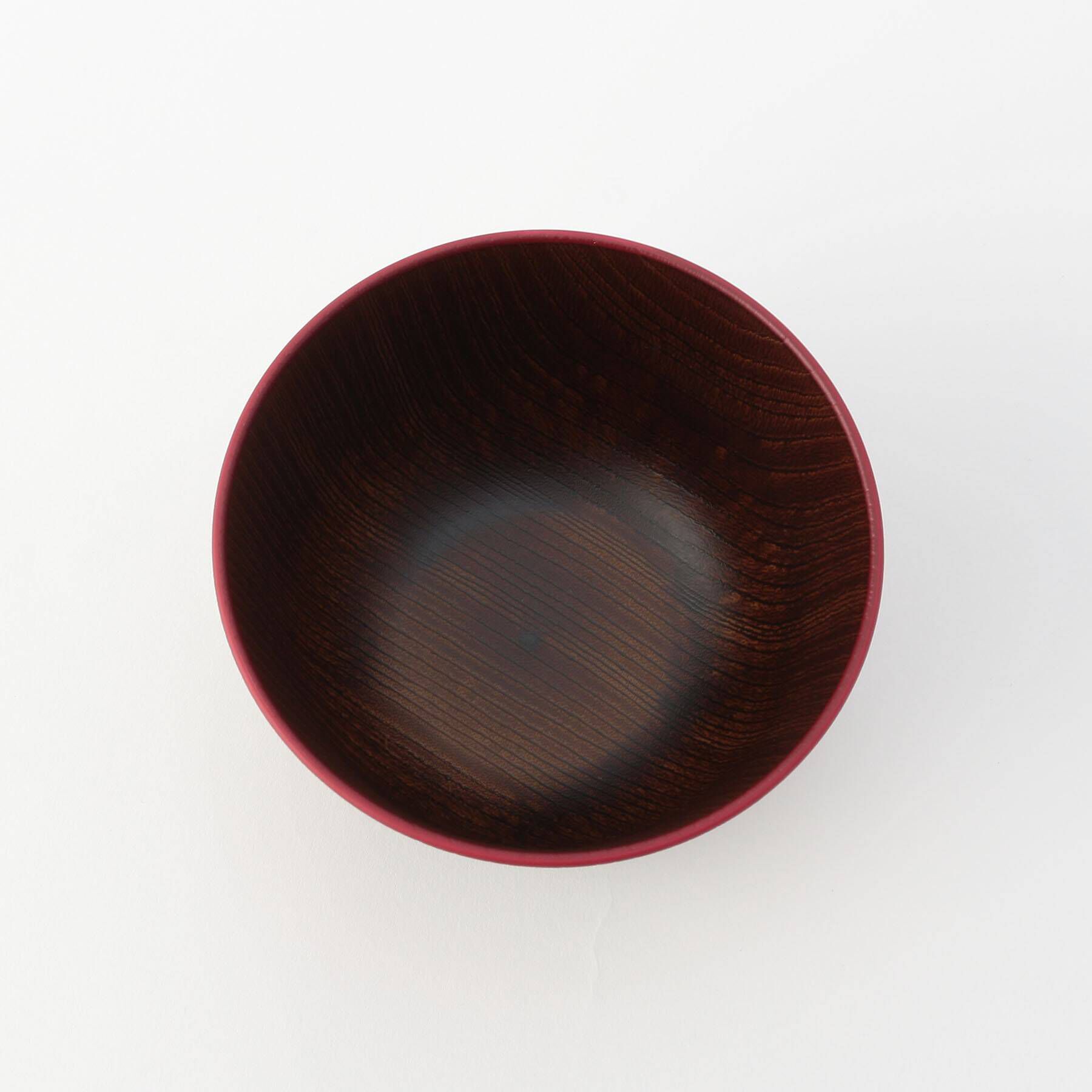 212 KITCHEN STORE「日本伝統色 木目塗分汁椀 古代朱」|食器・キッチングッズ|