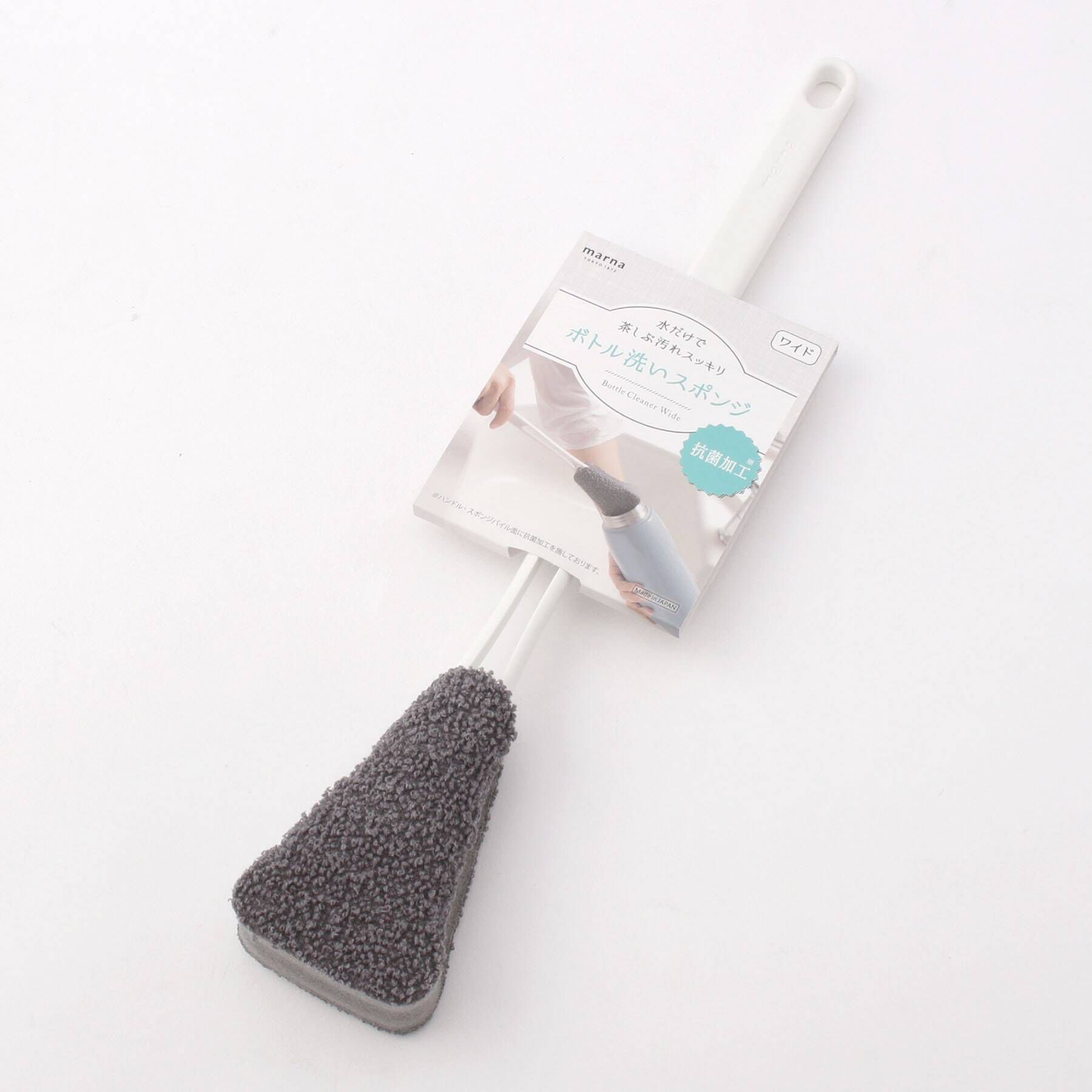 212 KITCHEN STORE「ボトル洗いスポンジワイド GY」|その他|