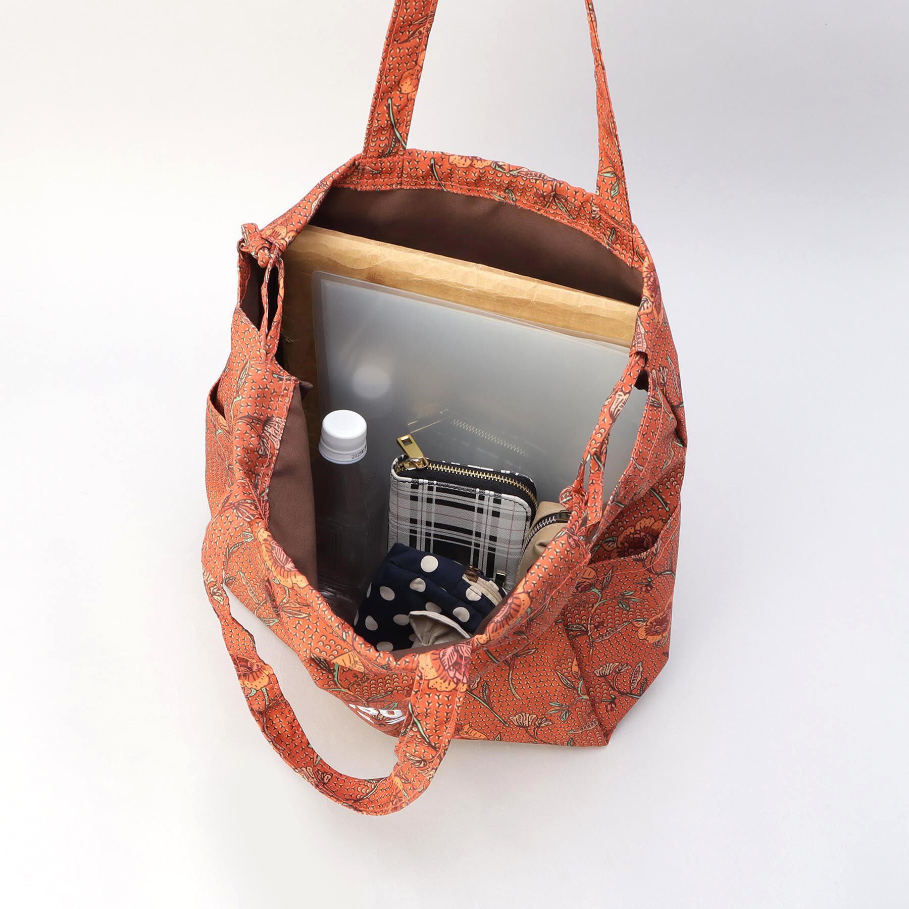 212 KITCHEN STORE「ラタ プリントトート フラワーオレンジ」|その他|