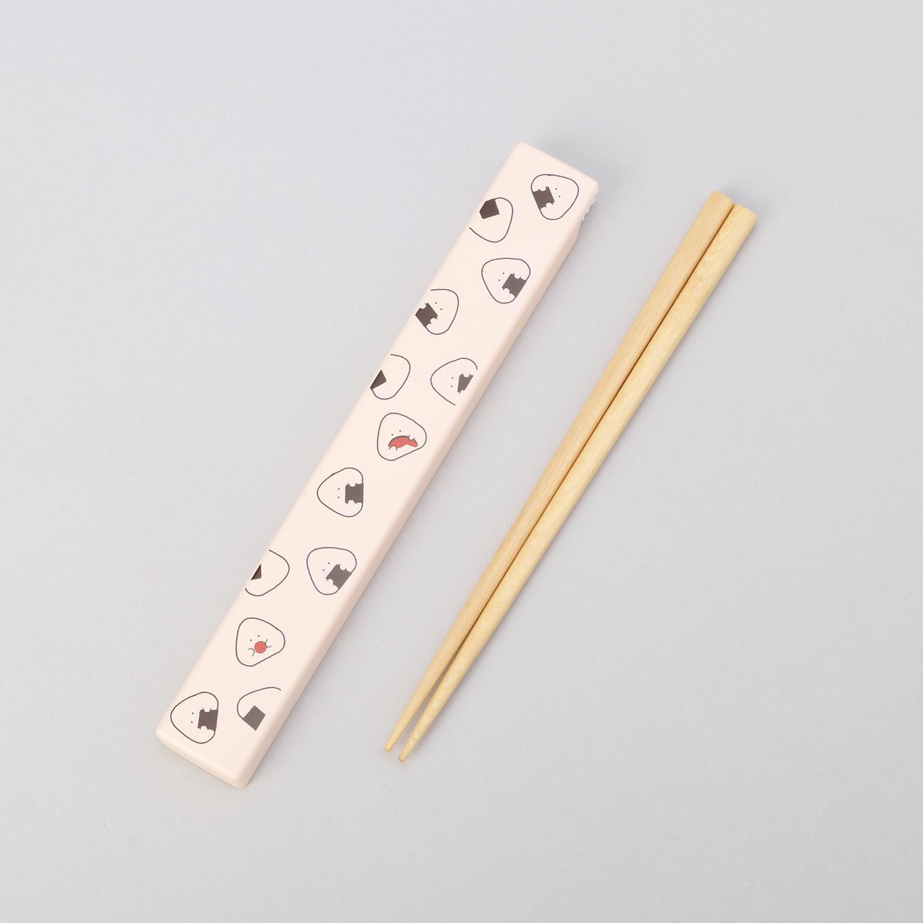 212 KITCHEN STORE「ぎゅっとおにぎりさん 抗菌箸 箸箱セット PK」|食器・キッチングッズ|