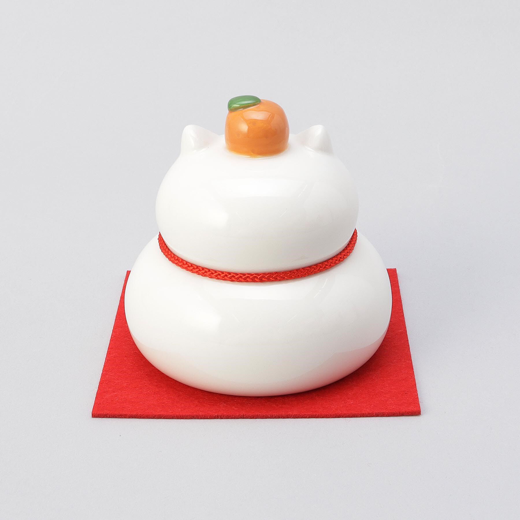 212 KITCHEN STORE「陶器の猫鏡餅 L」|その他|