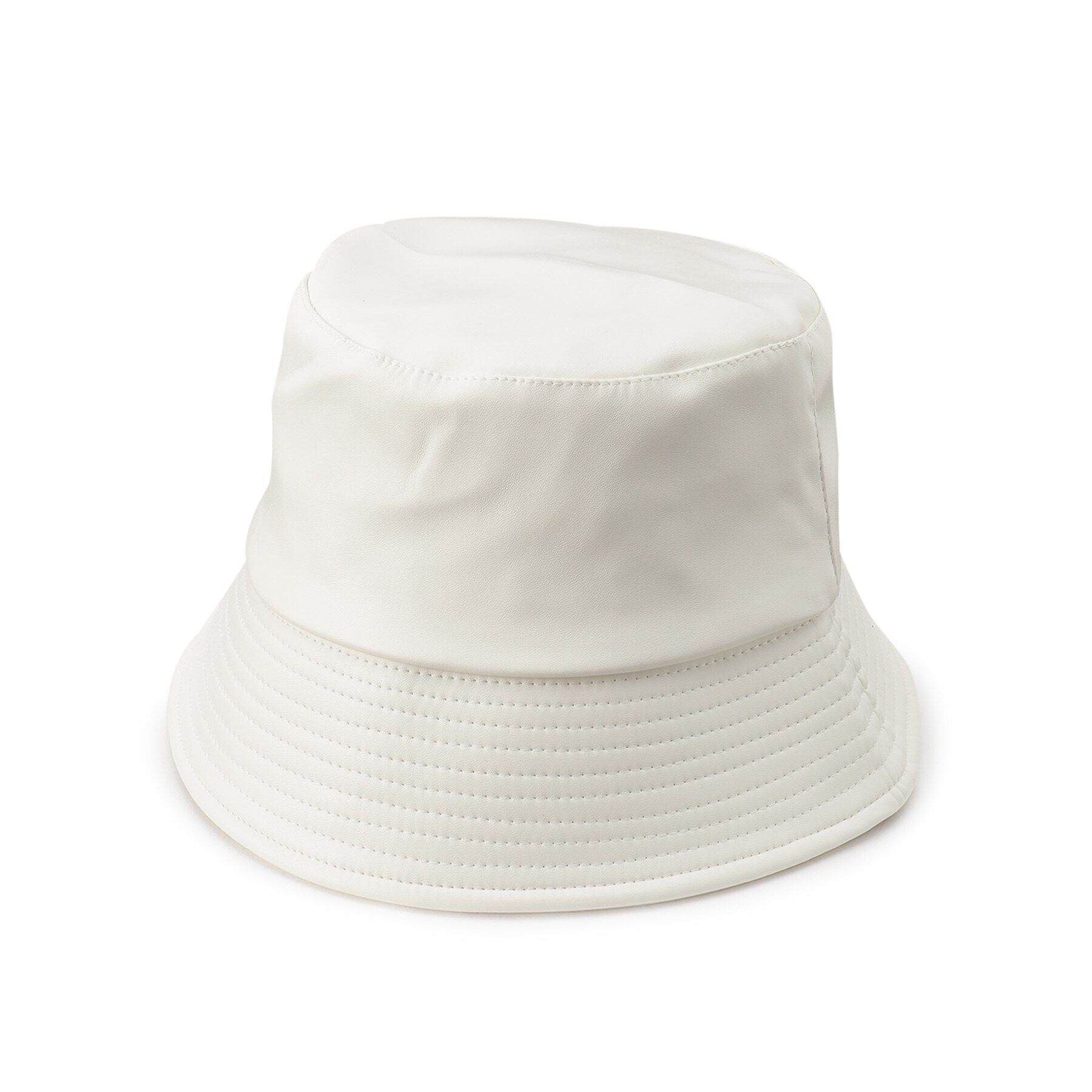 Grandedge「韓国風バケットハット」|ハット|ホワイト(001)