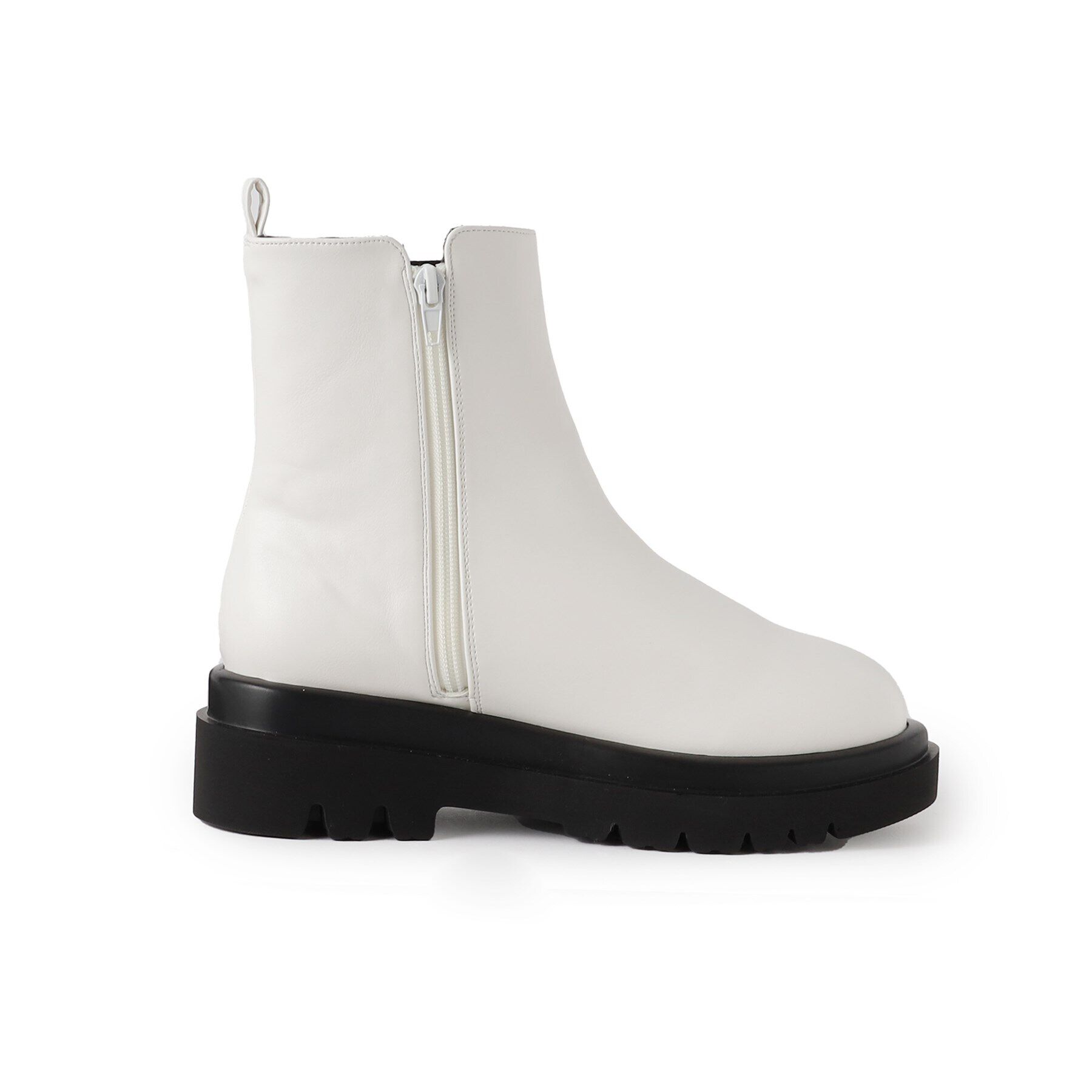 ESPERANZA「トラックソールサイドゴアショートブーツ【ESPERANZA_blanca】」|ショートブーツ|