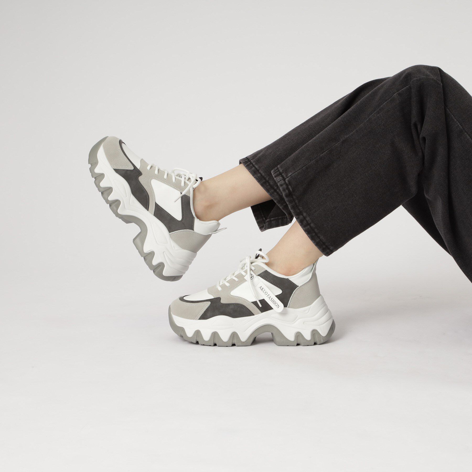 csT&P「厚底凸凹ソールスニーカー」|スニーカー|