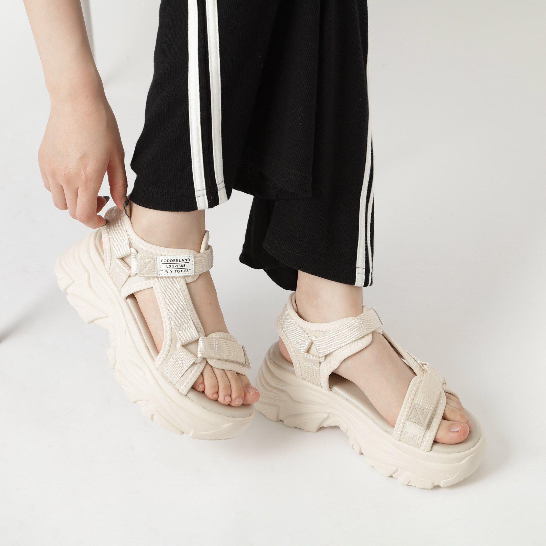 csT&P「厚底スポサン」|サンダル|