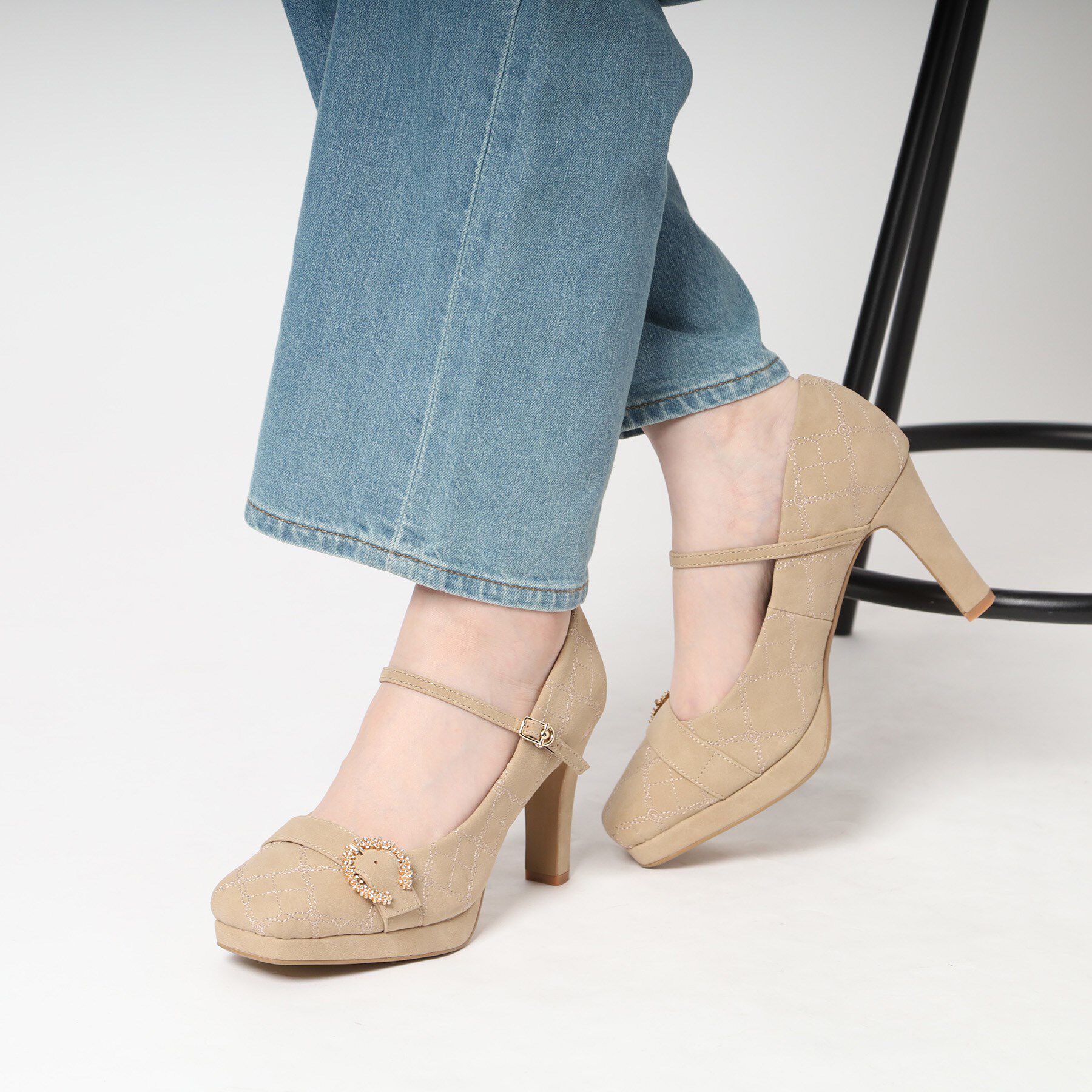 ESPERANZA「《先行予約》オリジナルキルティングパンプス」|パンプス|