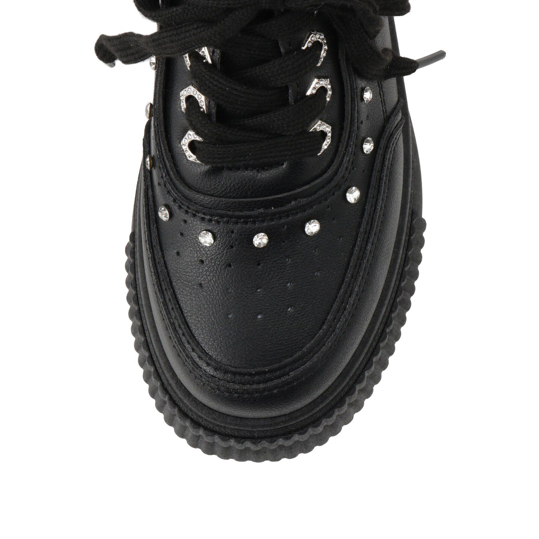 csT&P「軽量厚底インヒールラインストーン付スニーカー」|スニーカー|