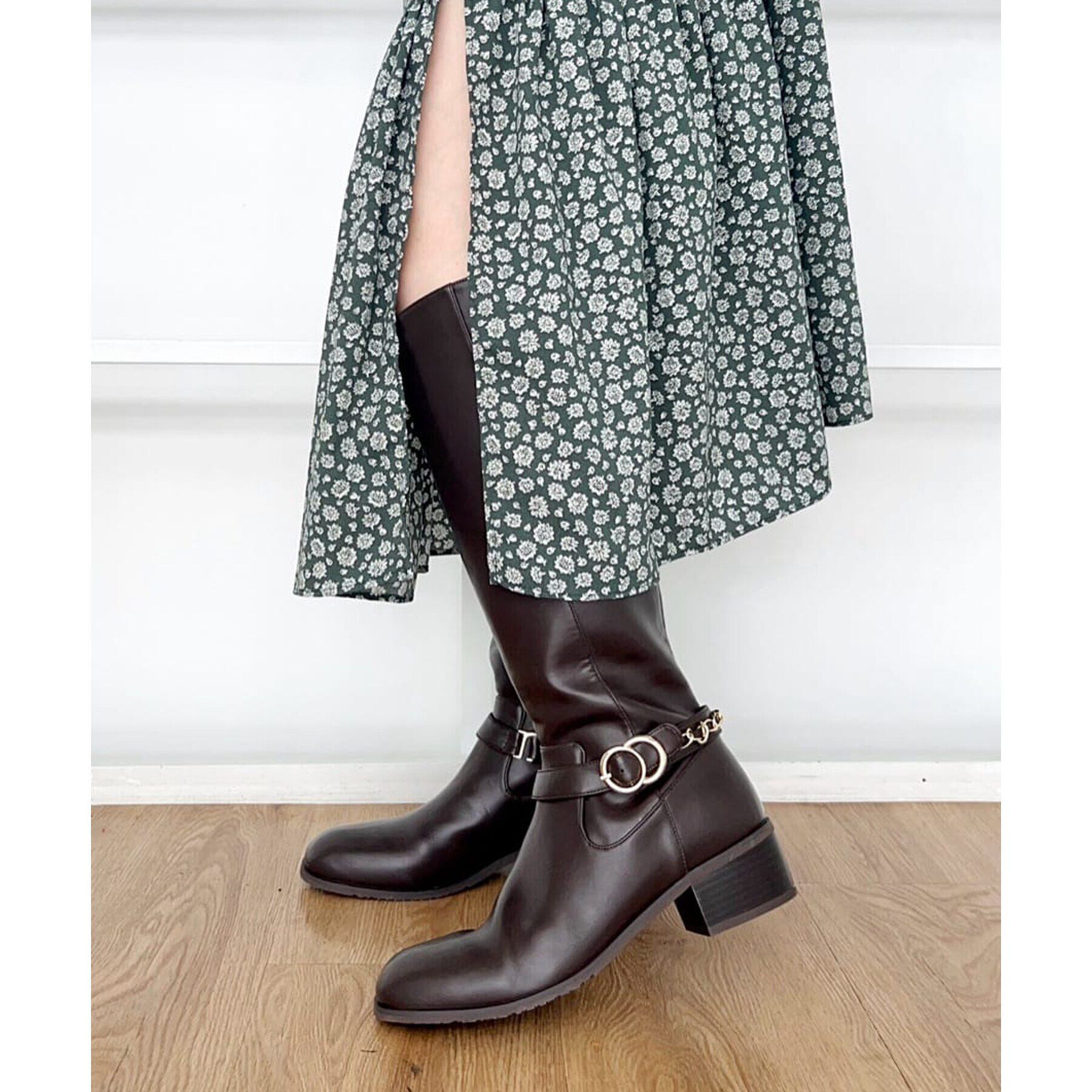 ESPERANZA「ジョッキーブーツ」|ショートブーツ|