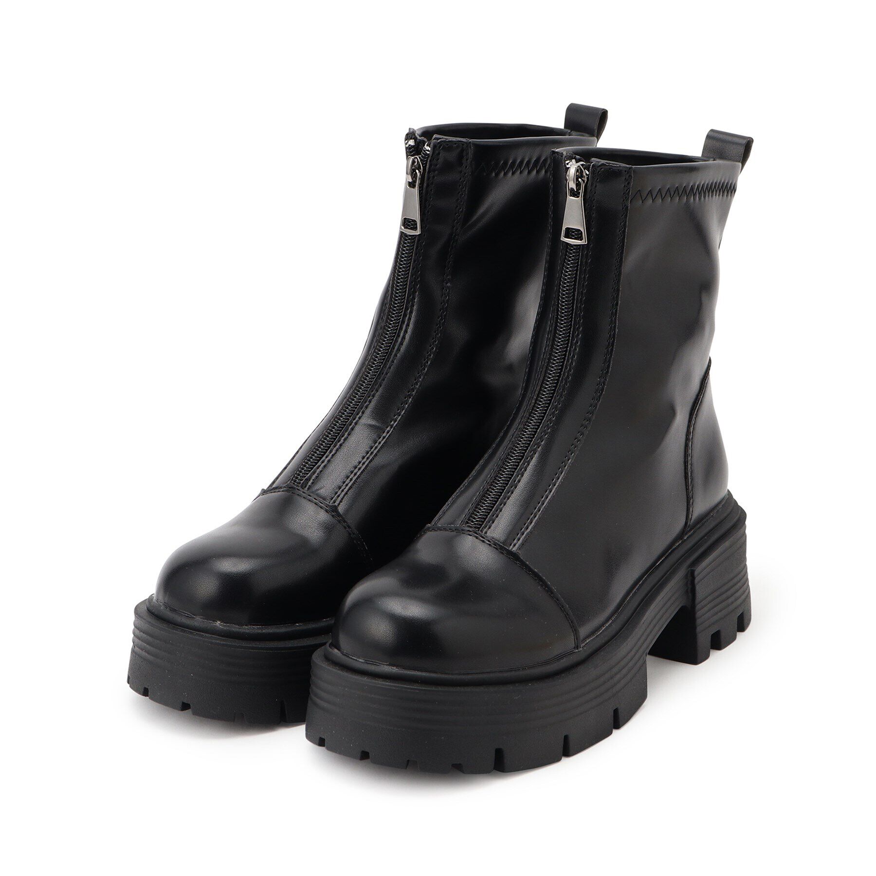 csT&P「厚底センタージップブーツ」|ショートブーツ|