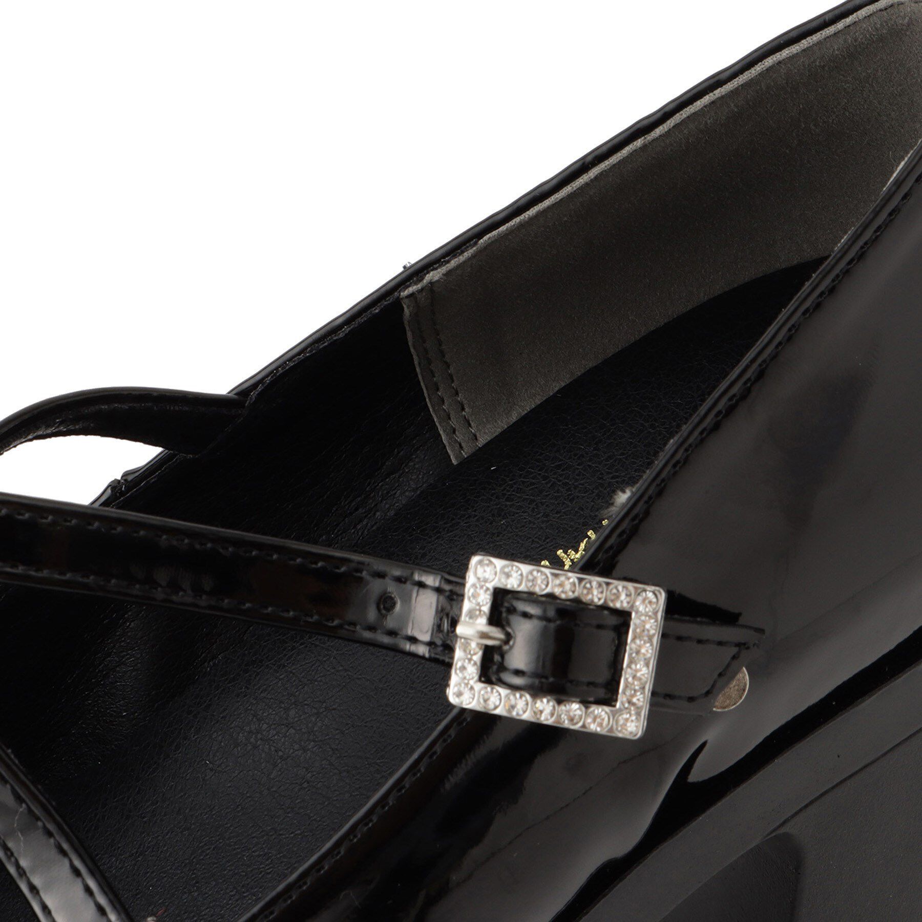 csT&P「厚底キラキラダブルストラップパンプス」|パンプス|