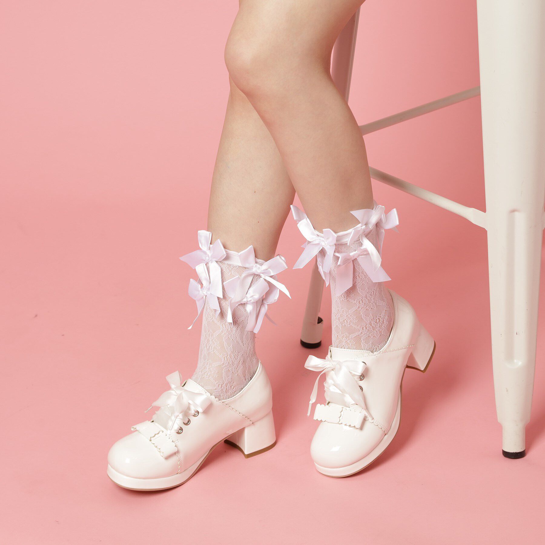 csT&P「ガーリーリボンパンプス」|パンプス|