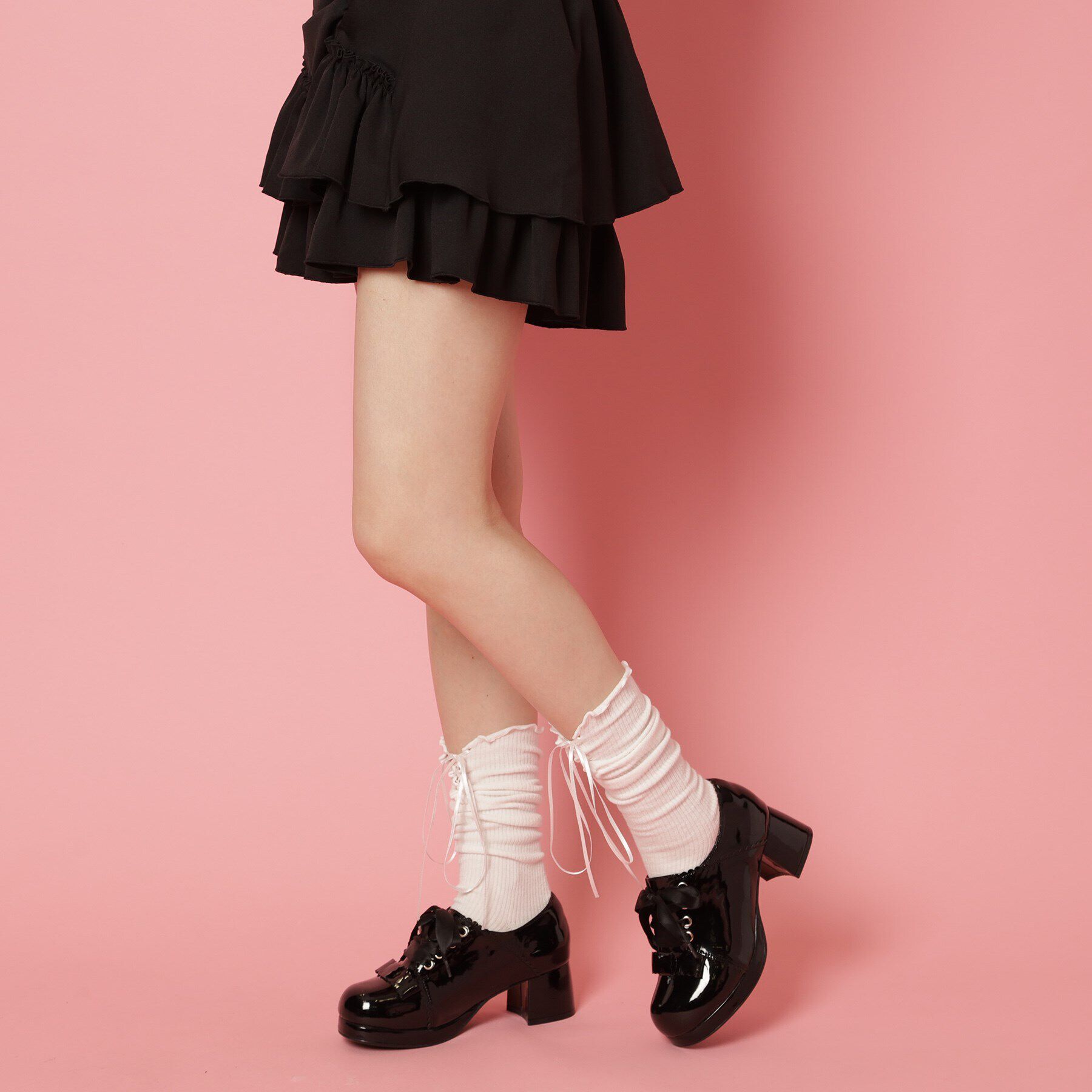 csT&P「ガーリーリボンパンプス」|パンプス|