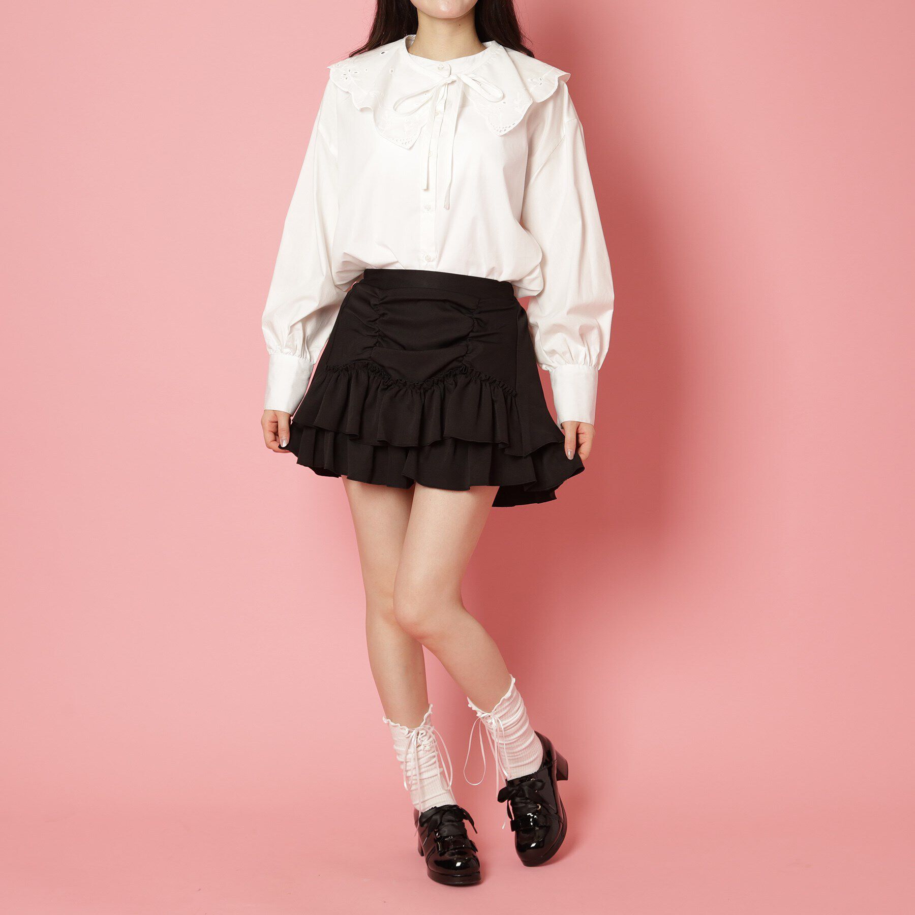 csT&P「ガーリーリボンパンプス」|パンプス|