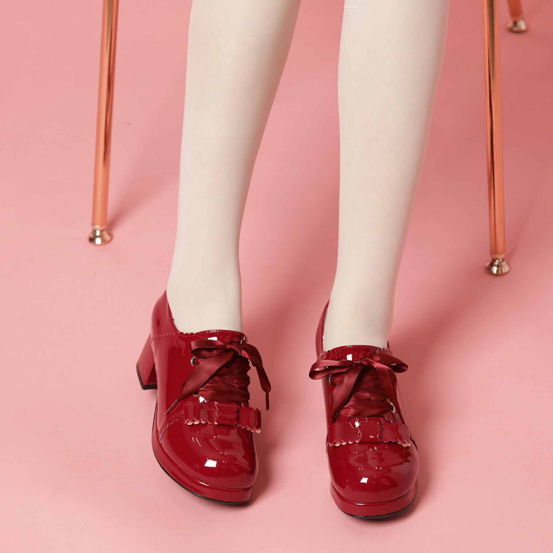 csT&P「ガーリーリボンパンプス」|パンプス|