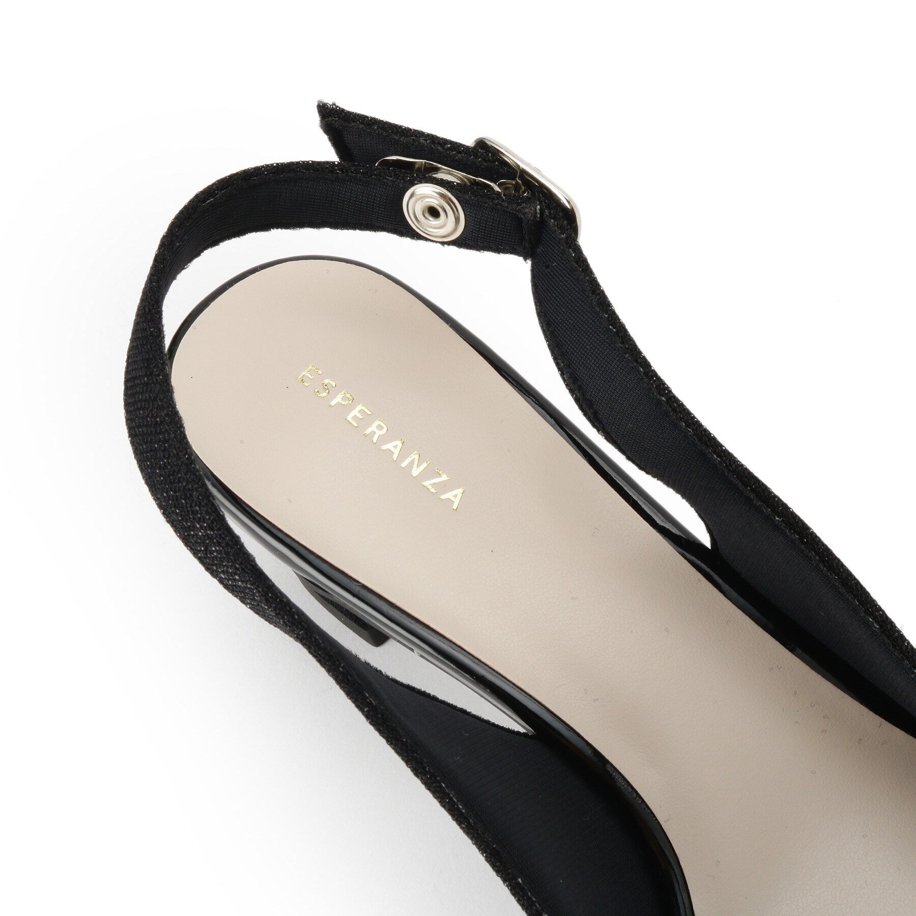 ESPERANZA「バックストラップバックルヒールパンプス」|パンプス|