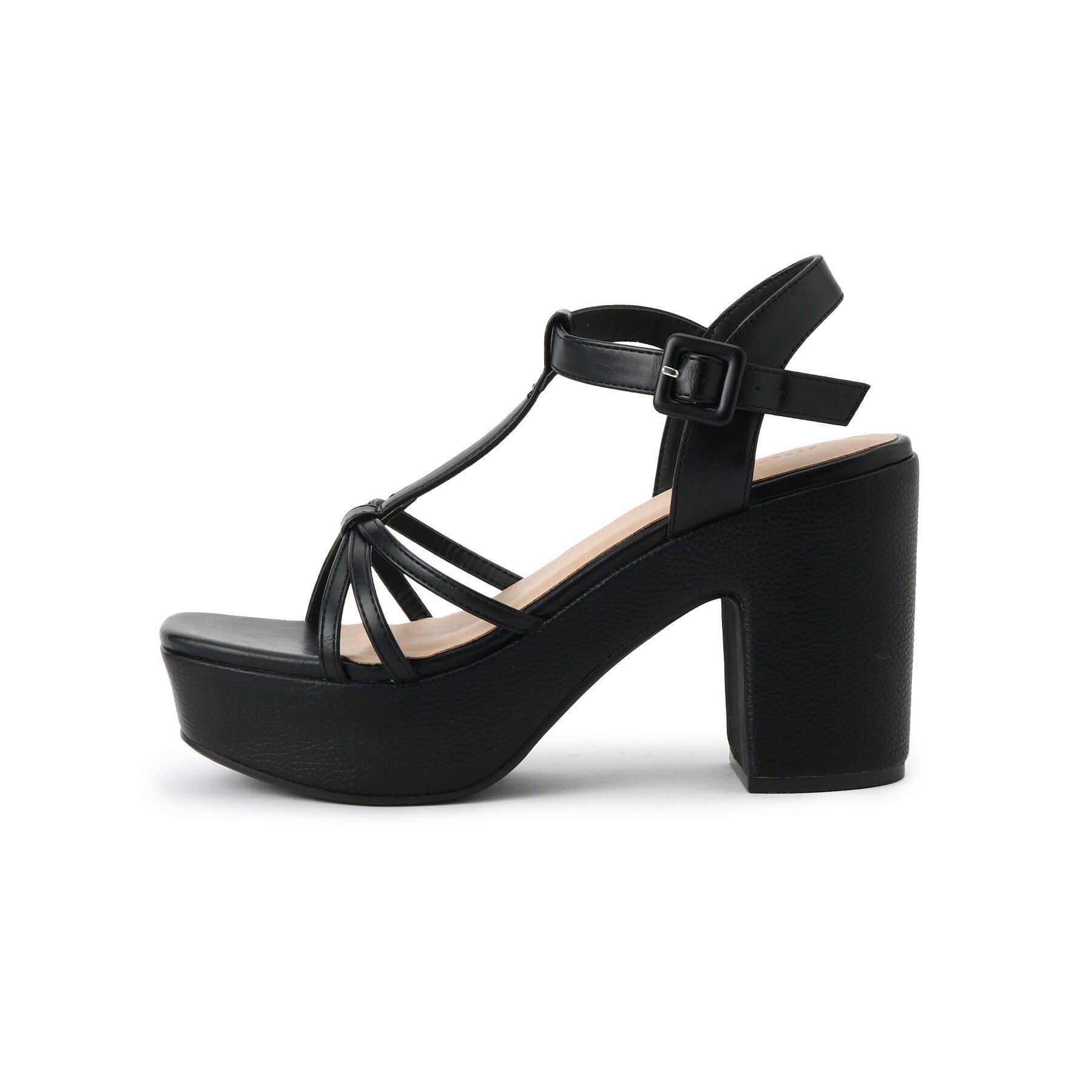 ESPERANZA「Tストラップミニバックルサンダル」|サンダル|