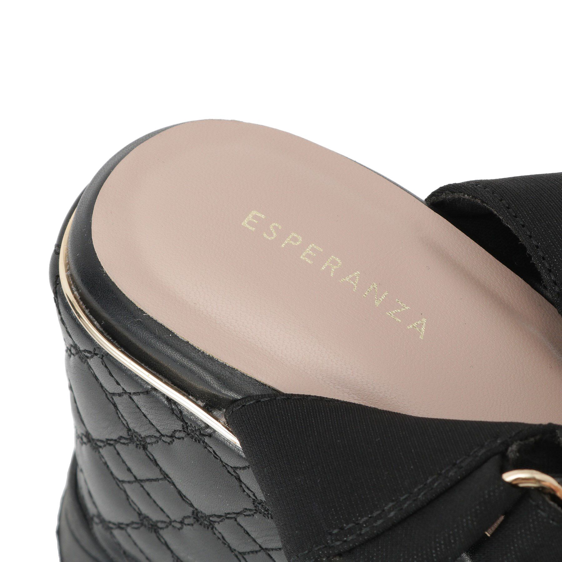 ESPERANZA「キルティングウェッジソールスポサン」|サンダル|